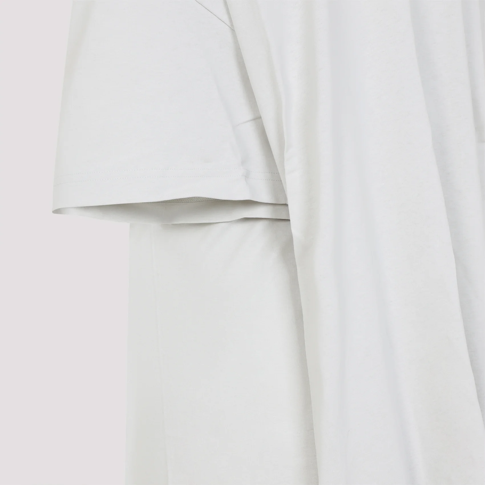 Balenciaga Cotton Jersey Semi Fitted Short Dress - Image 5