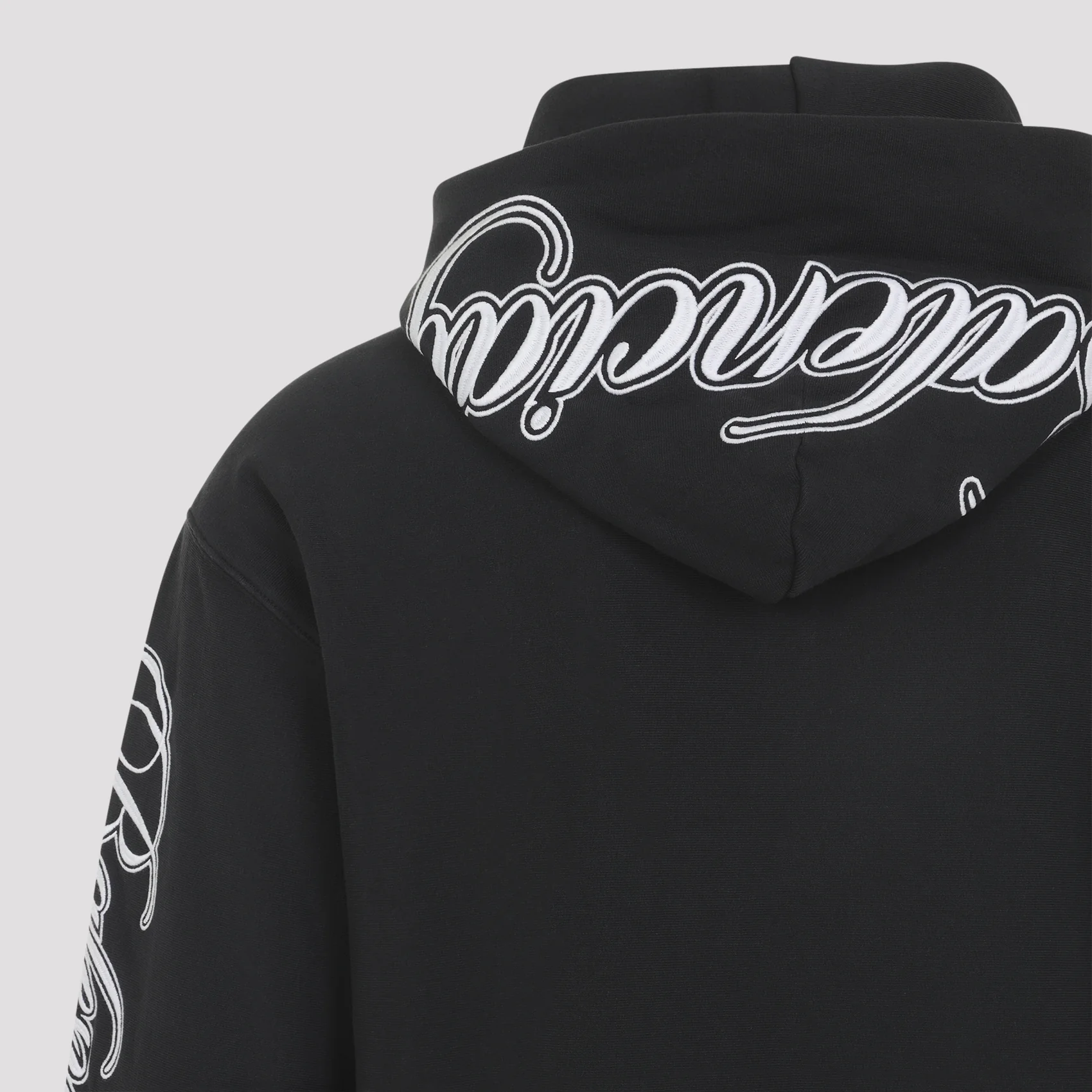 Balenciaga Cursive Zip-up Hoodie Regular Fit - Image 6