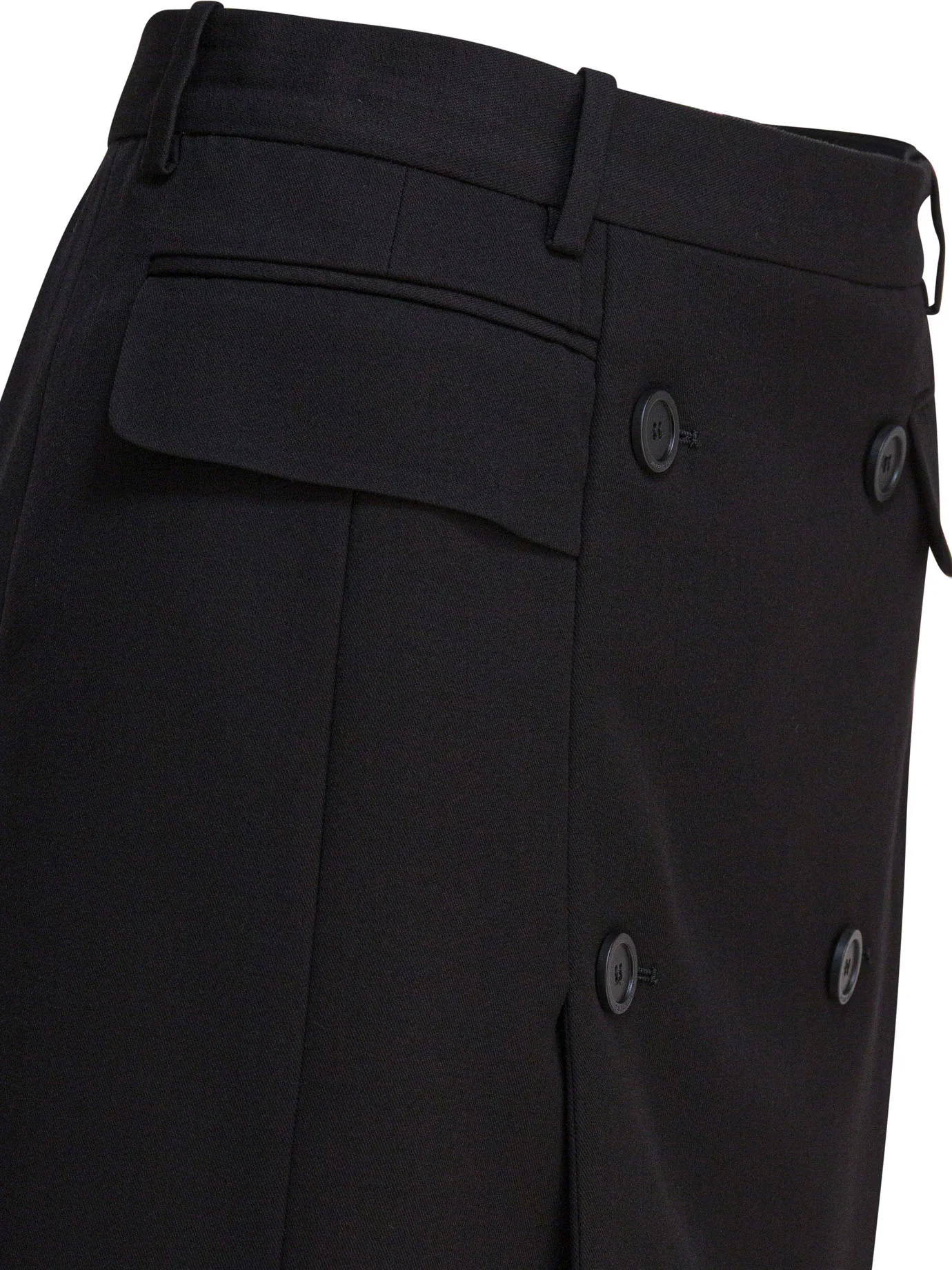 BALENCIAGA Decorative-buttons Mini Skirt - Image 4