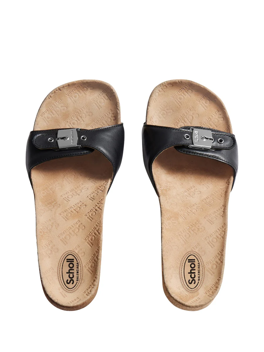 Balenciaga Domesticated Leather Sandals - Image 5