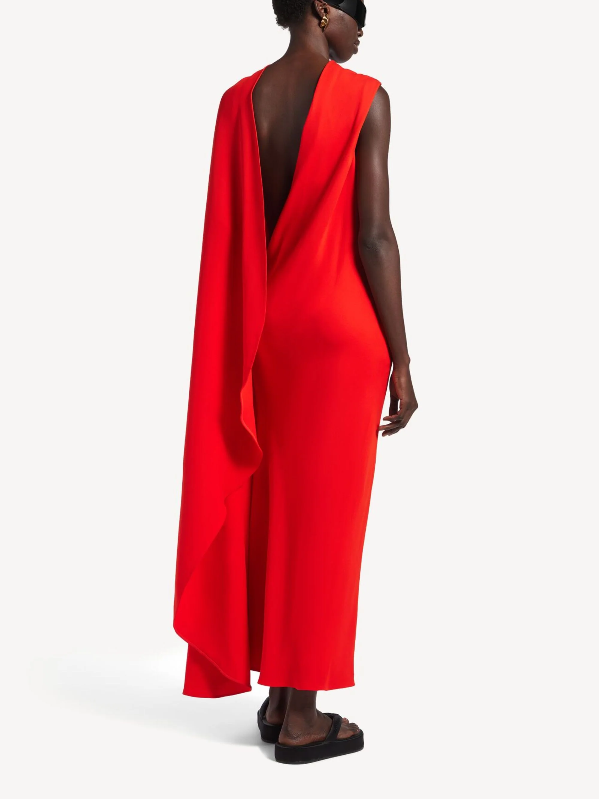 Balenciaga Elegant Midi Dress for Woman - Image 3