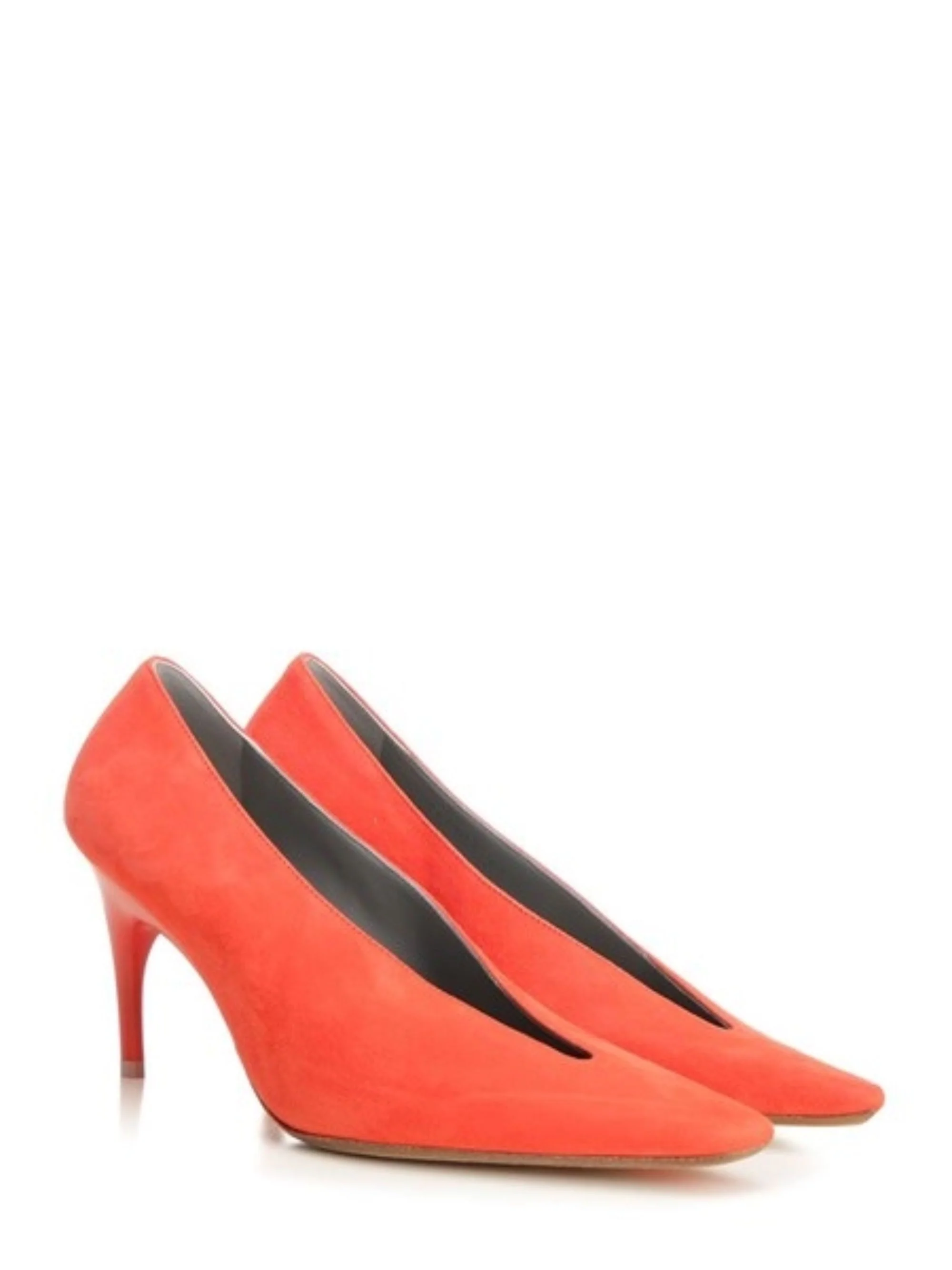 Balenciaga Elevated Heeled Goat Leather Shoes for Women - Image 2