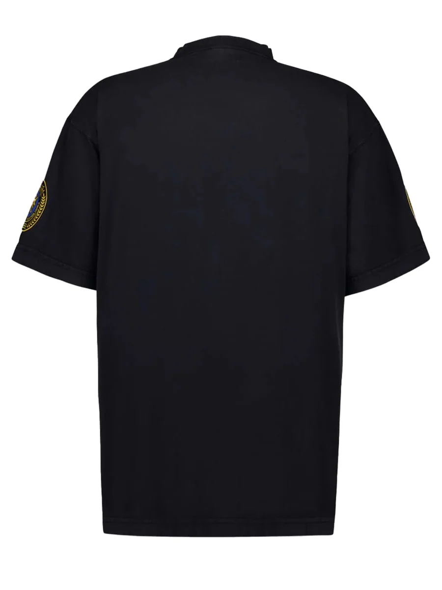 Balenciaga Essential Cotton T-Shirt for Men - FW25 - Image 3
