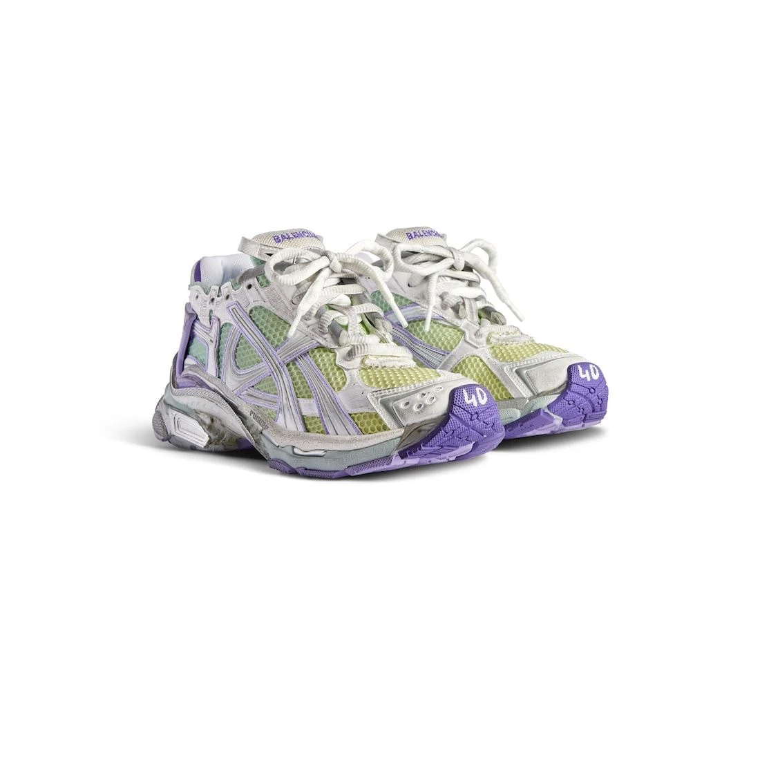 Balenciaga Gradient Mesh Runner Sneakers for Women - Image 2