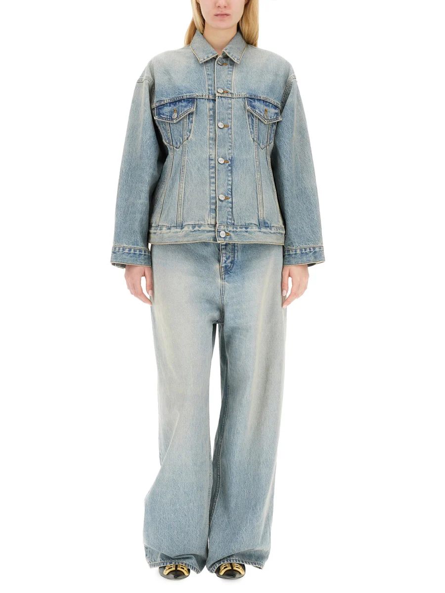BALENCIAGA Hourglass Jacket in Japanese Cotton Denim - Image 2