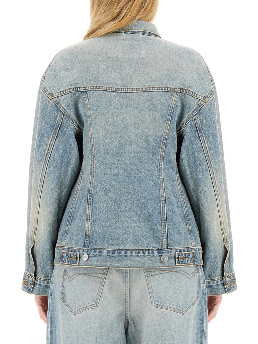 BALENCIAGA Hourglass Jacket in Japanese Cotton Denim - Image 3