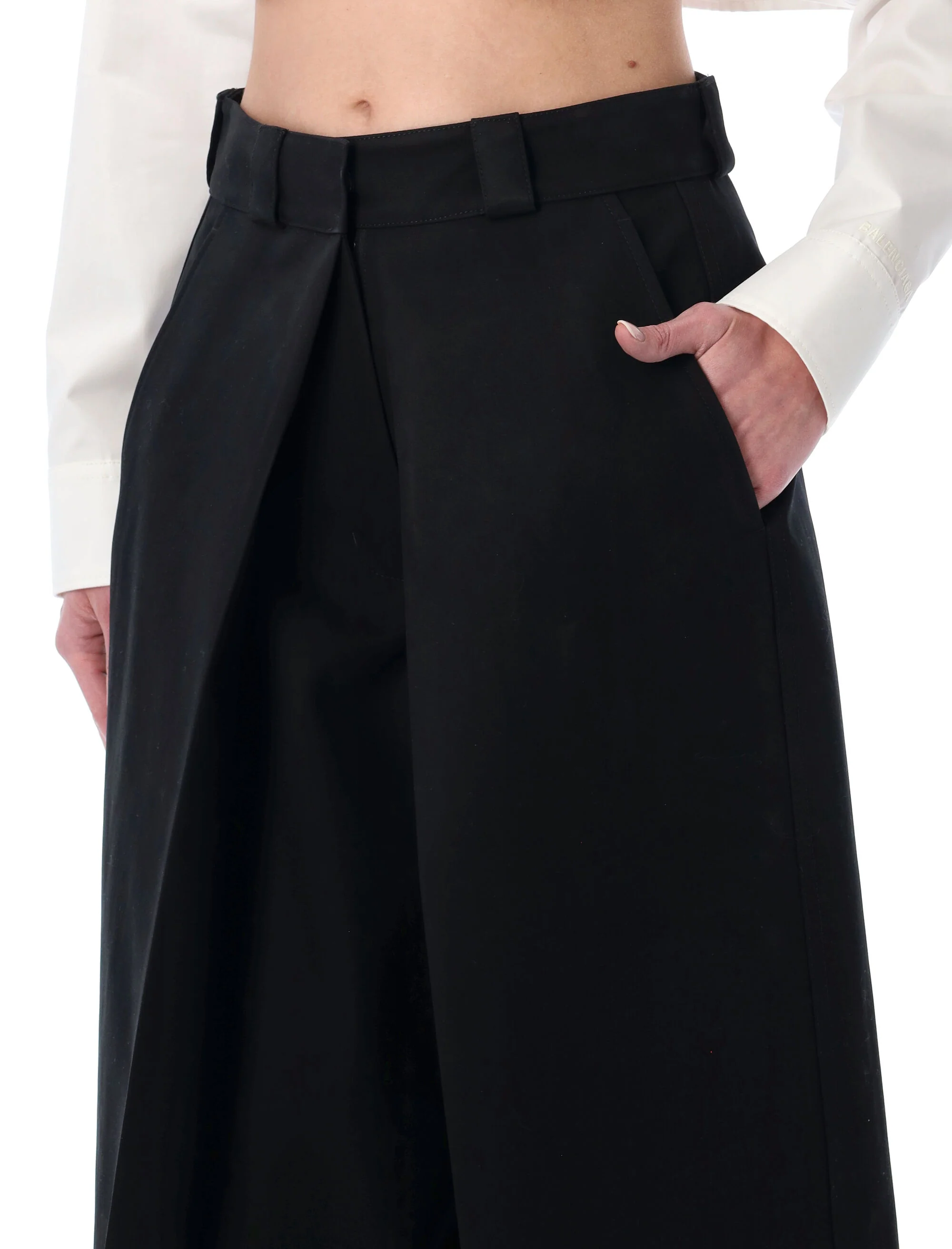 Balenciaga Inverted-pleat Trousers - Image 3