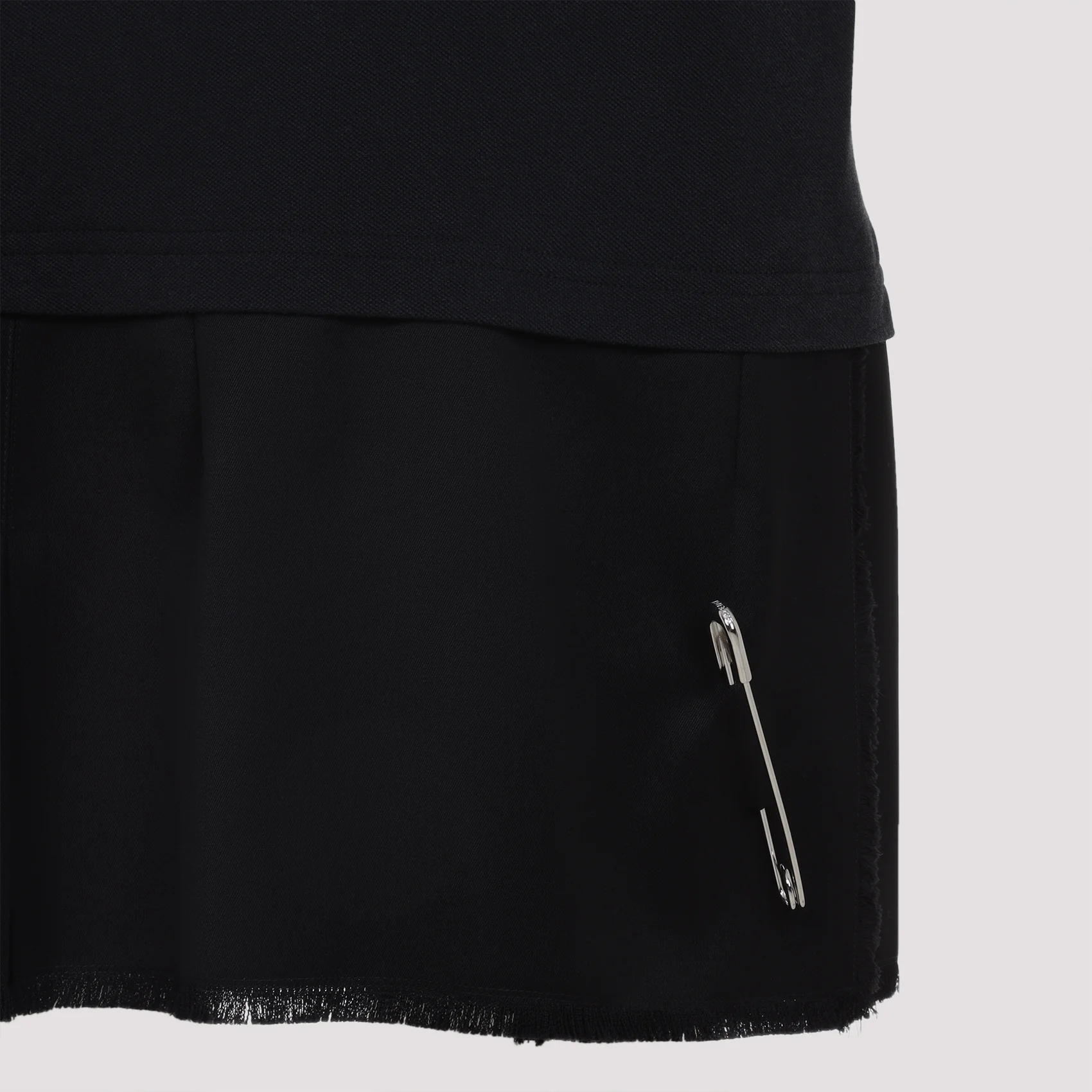Balenciaga Layered Polo Cotton Mini Dress - Image 5