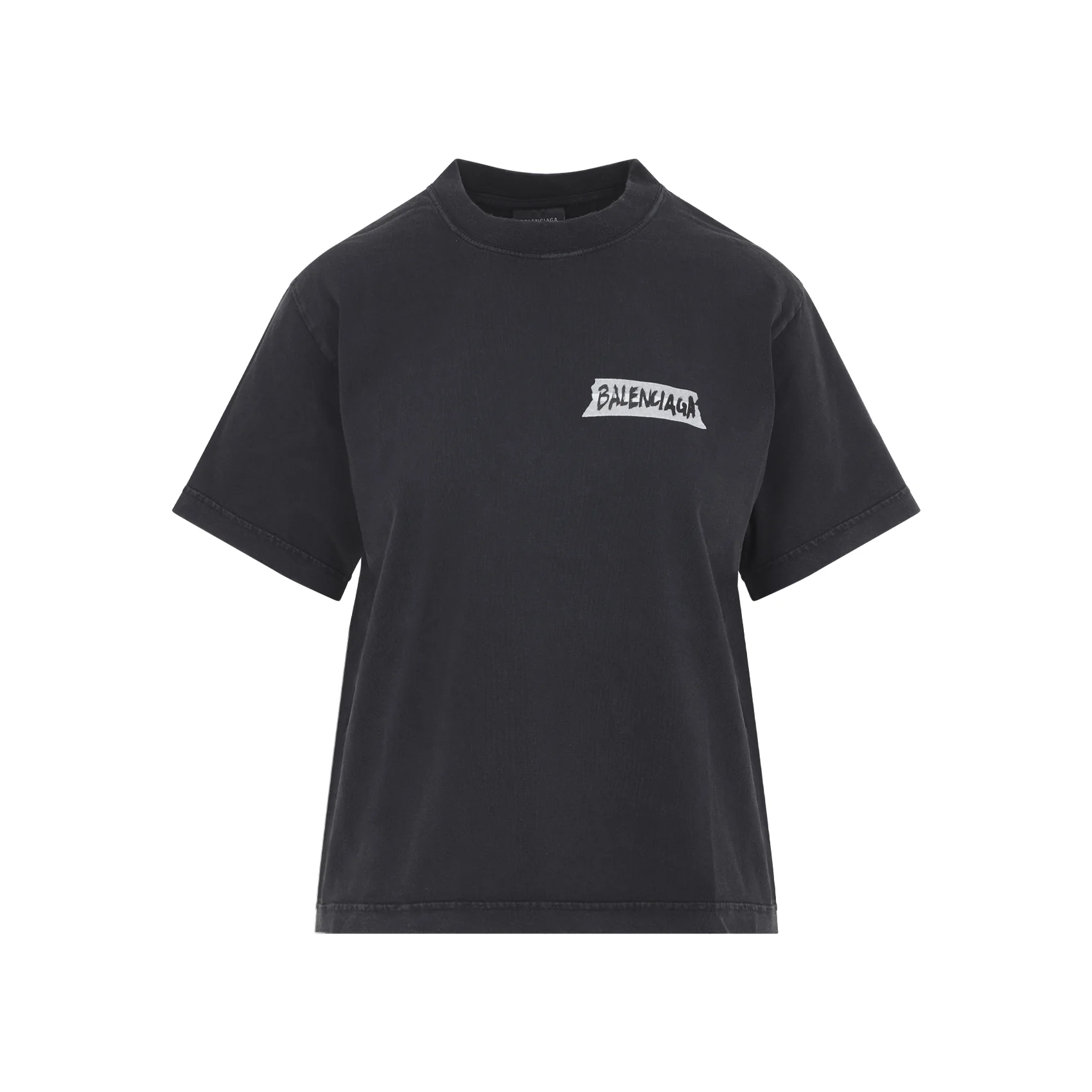 Balenciaga Masking Tape Medium Fit T-shirt - Image 2