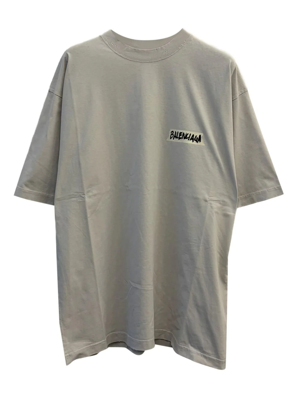BALENCIAGA Masking Tape Medium Fit T-shirt - Image 3