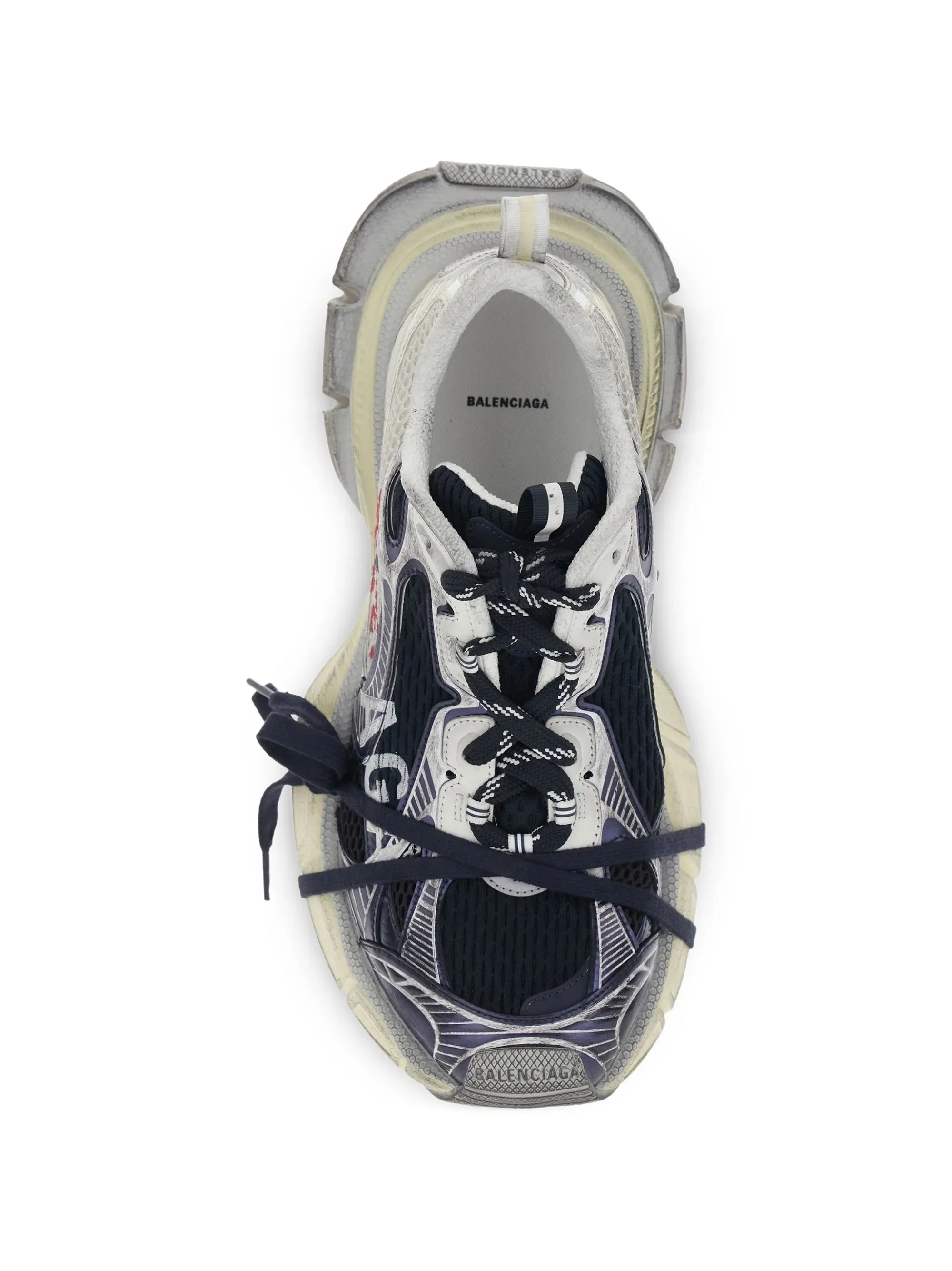 Balenciaga Men's 3xl Split Logo Sneaker - Image 5