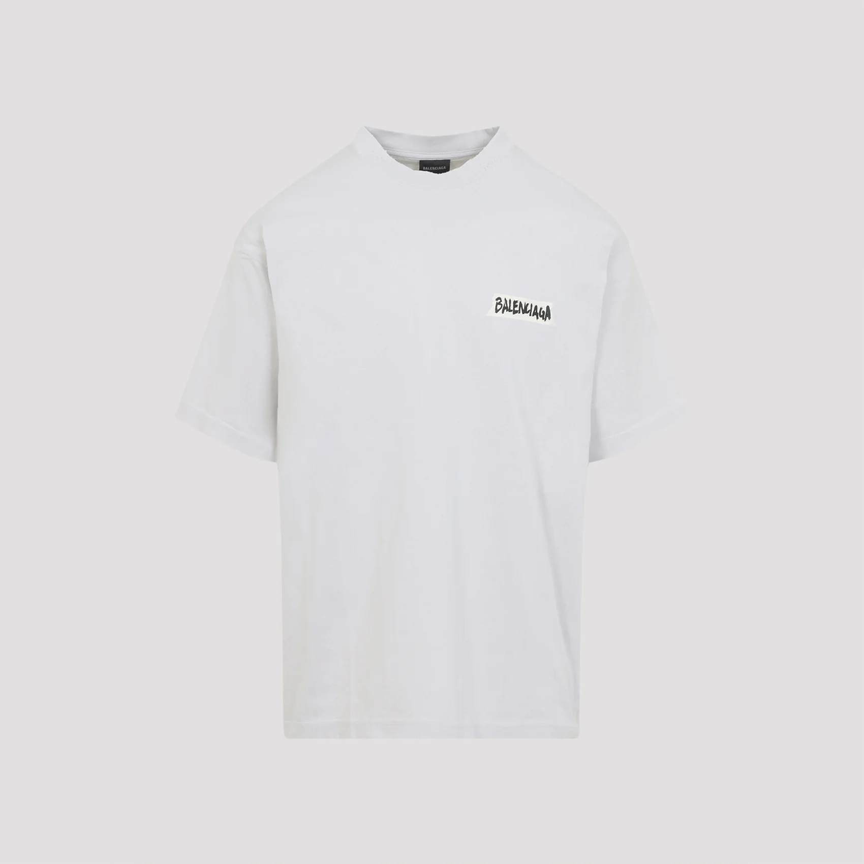 Balenciaga Men's Masking Tape Medium Fit T-shirt - Image 3
