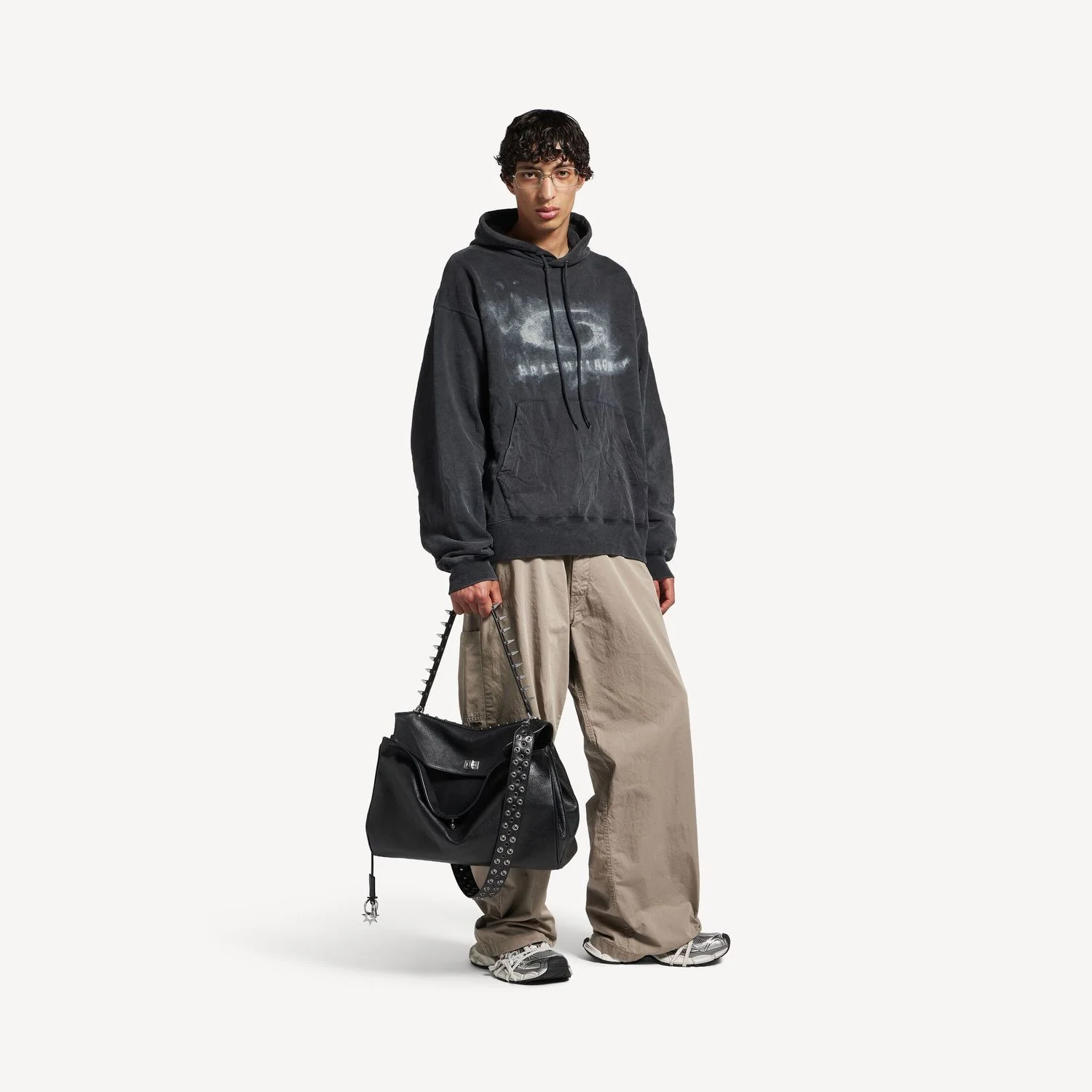 Balenciaga Men's Oversized Hoodie - Image 5
