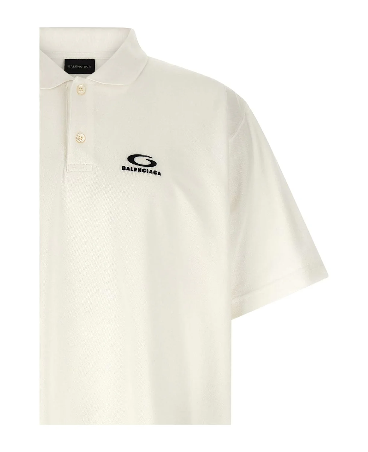 Balenciaga Men's Polo Short Sleeve Mini ReguT - Image 3