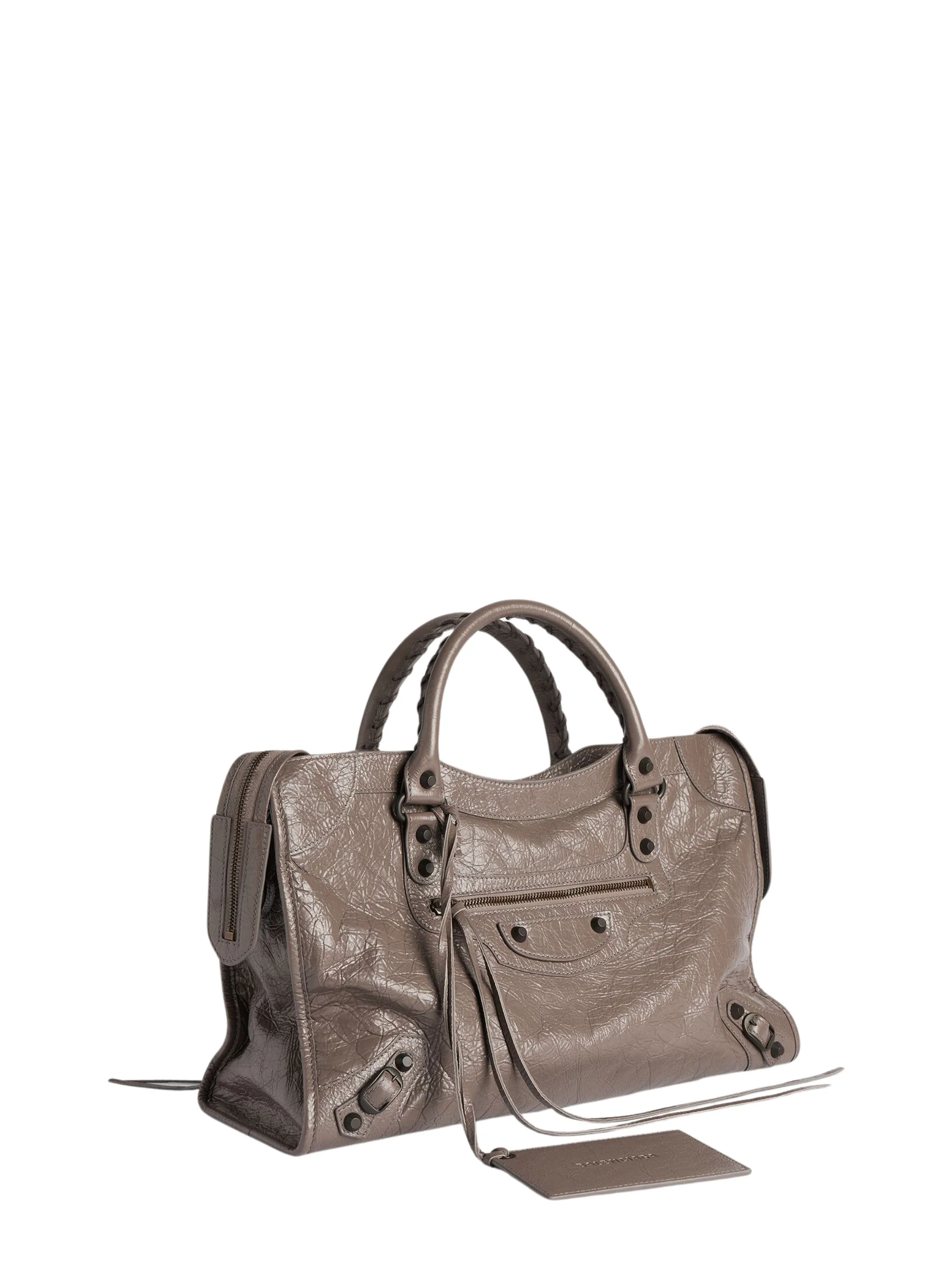 Balenciaga Mini Braided Handle Zip Top Bag - Image 2