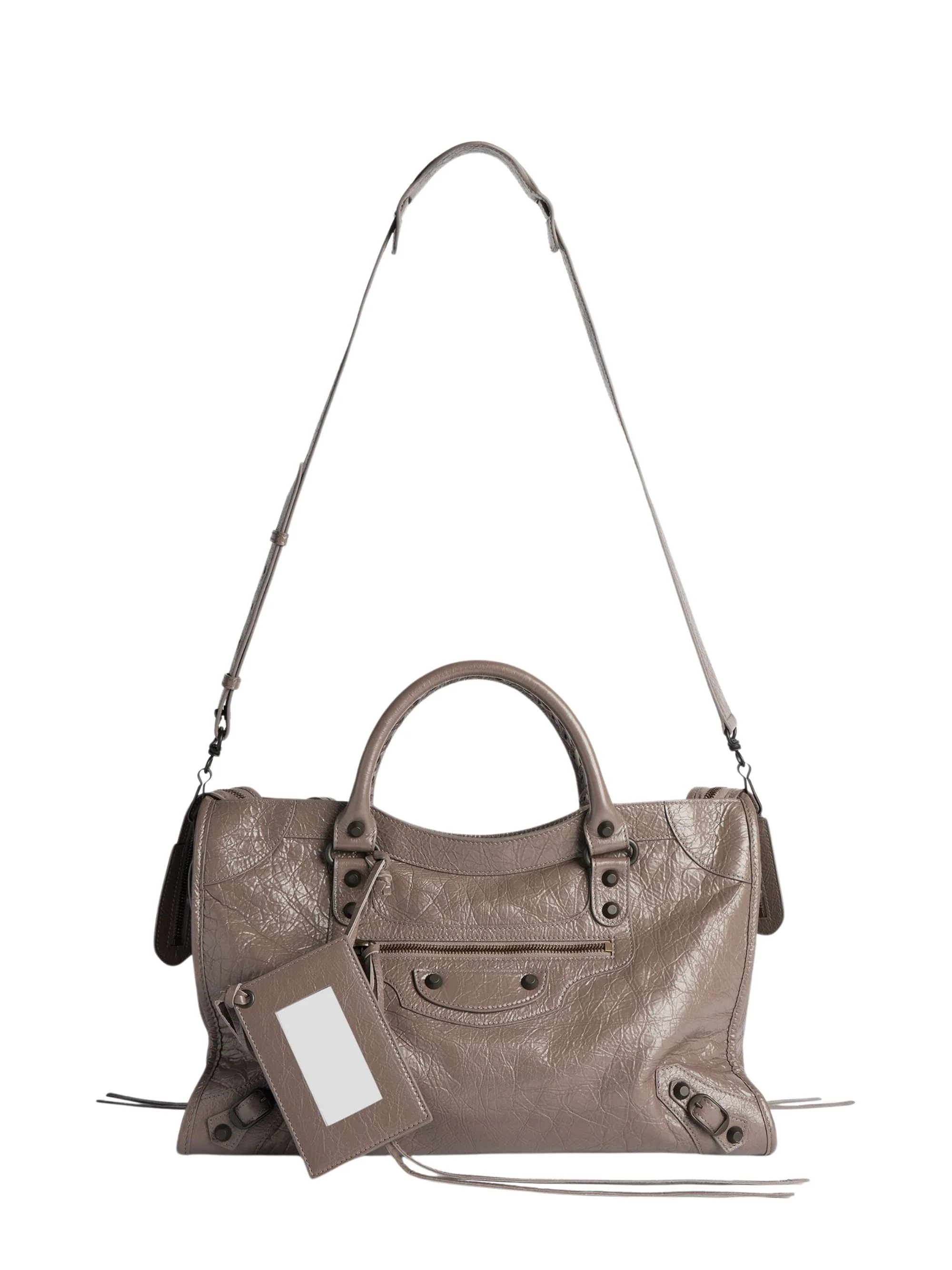 Balenciaga Mini Braided Handle Zip Top Bag - Image 4