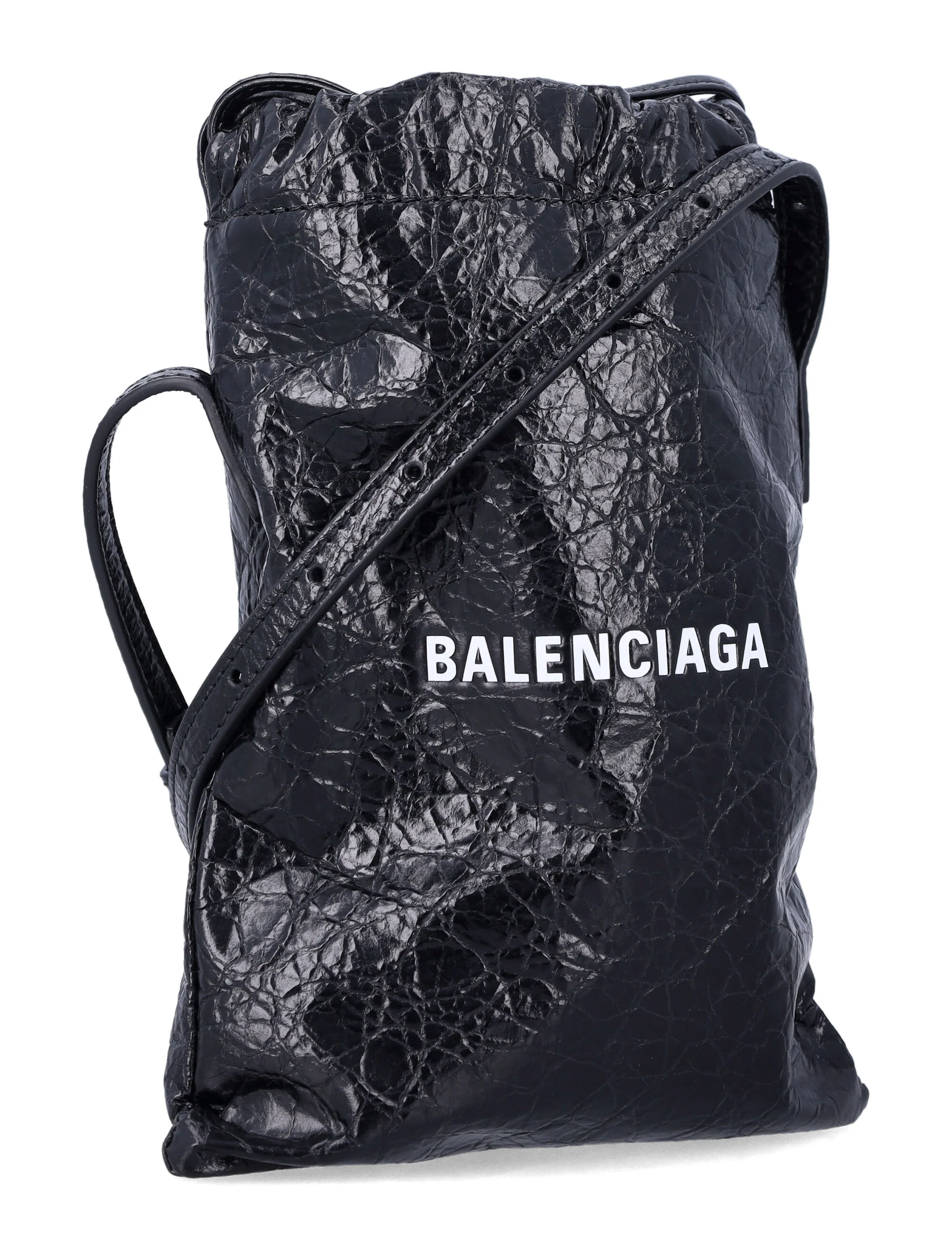 Balenciaga Mini Soft Leather Bag with Adjustable Strap - Image 3