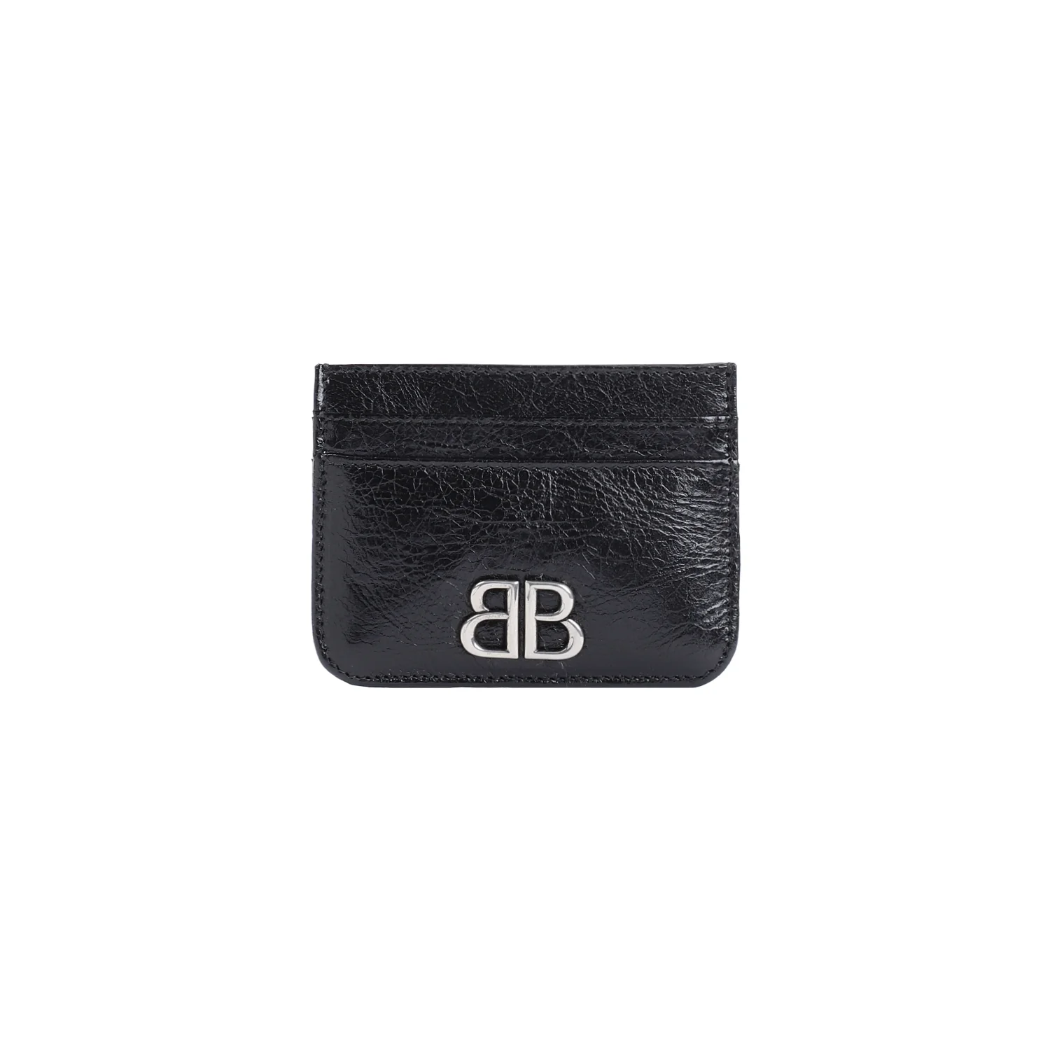 Balenciaga Monaco Metal Logo Card Holder - Image 2