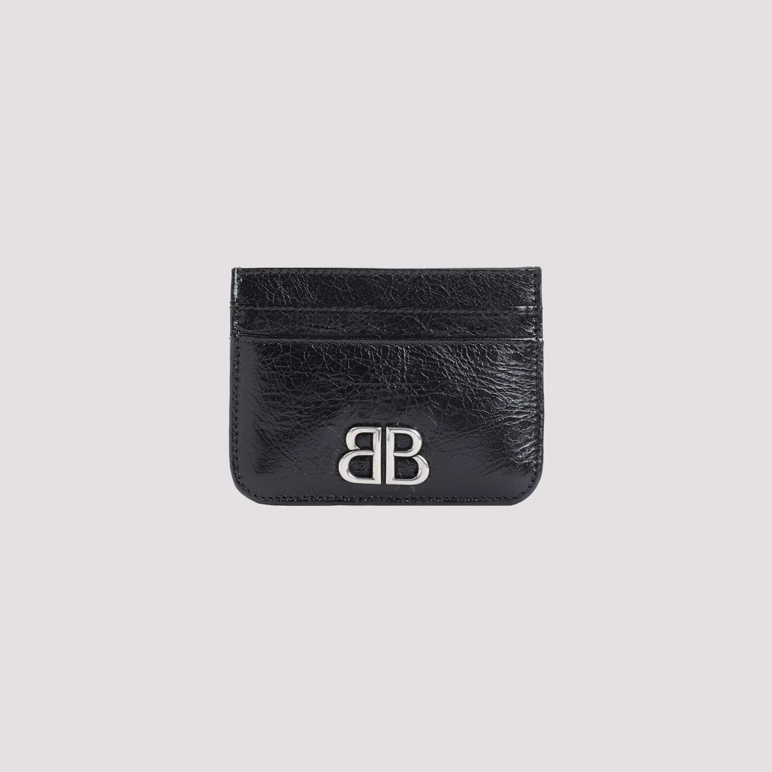 Balenciaga Monaco Metal Logo Card Holder - Image 3