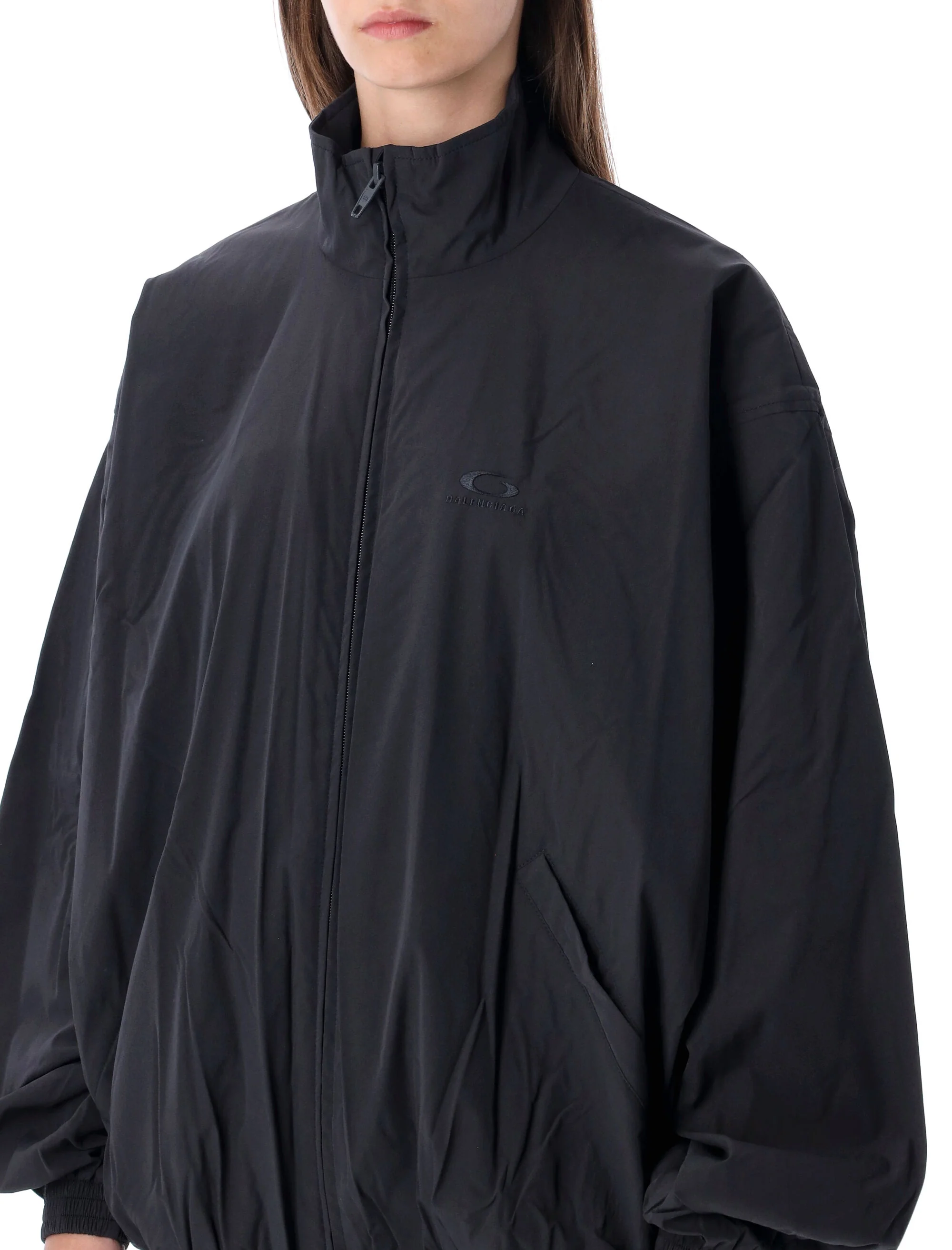 Balenciaga Oversized Tracksuit Jacket - Women's - Image 3