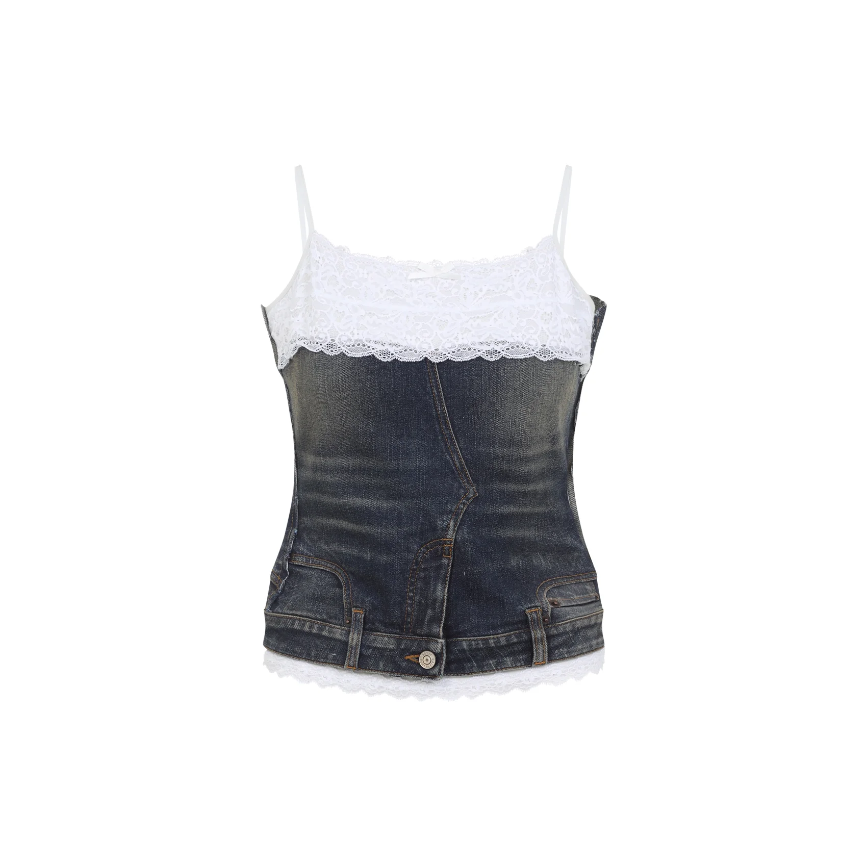 BALENCIAGA Patched Cotton Top - Image 2