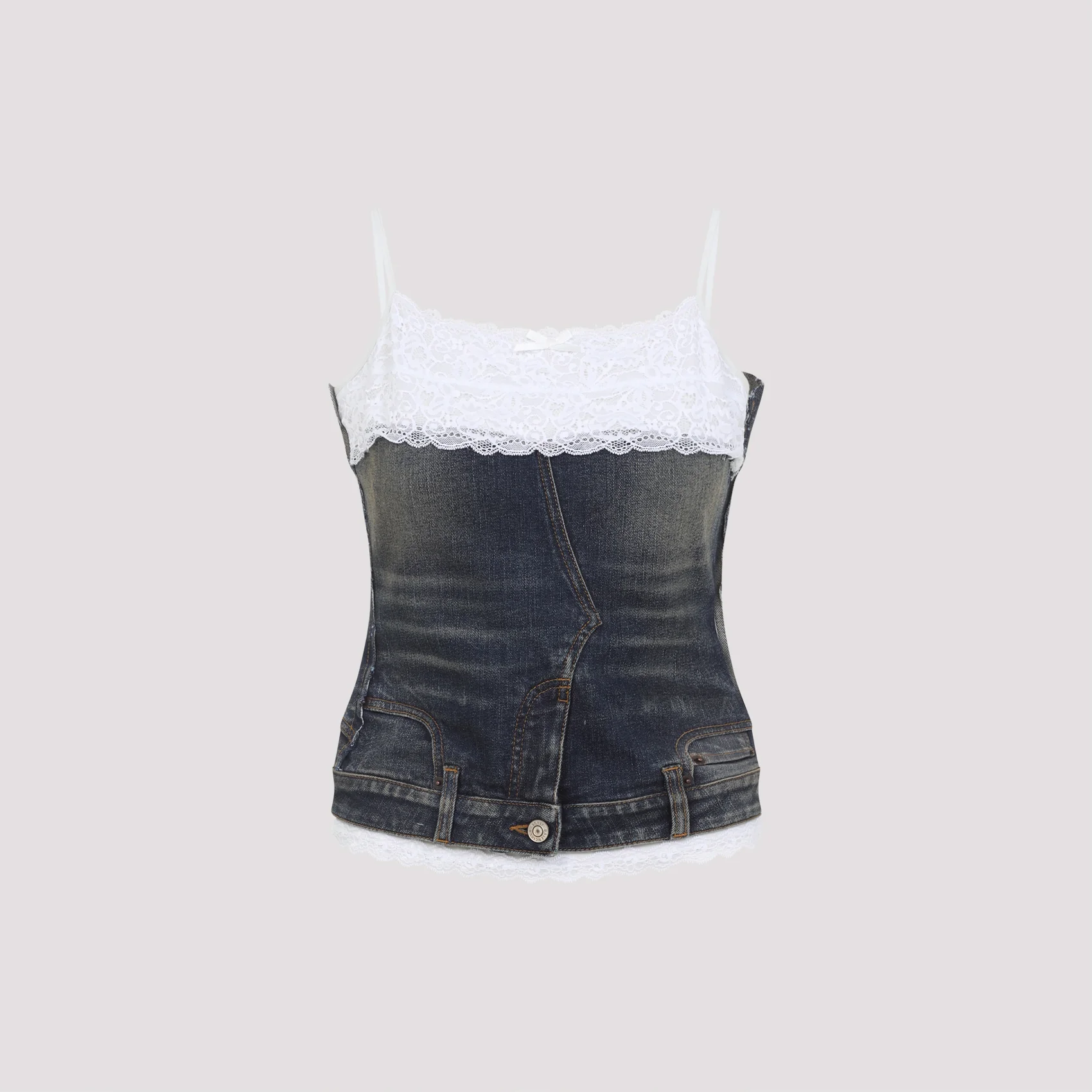BALENCIAGA Patched Cotton Top - Image 3