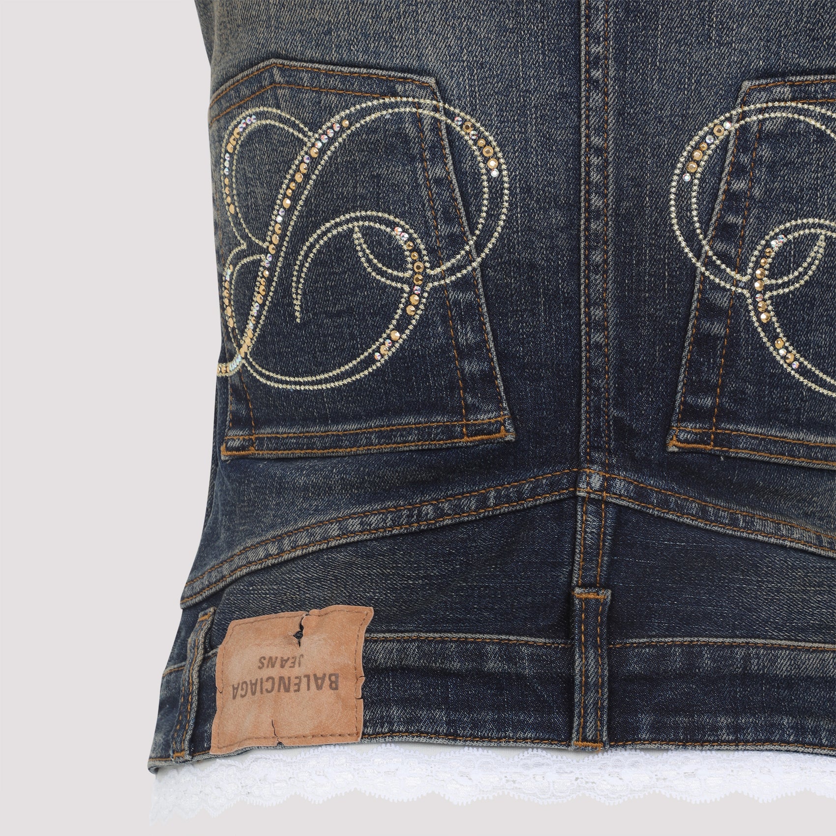 BALENCIAGA Patched Cotton Top - Image 5