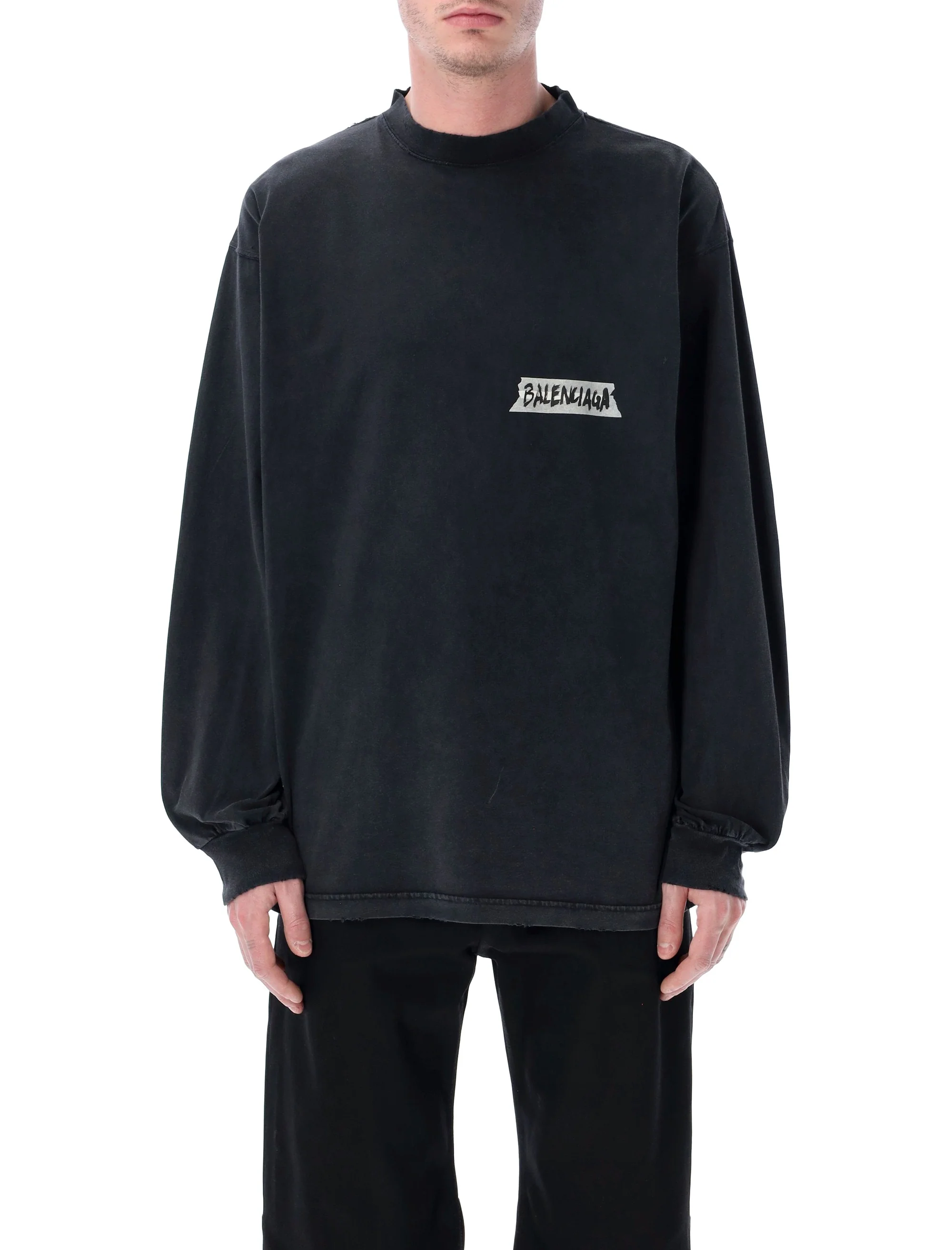 Balenciaga Relaxed Fit Graphic T-Shirt - Size M