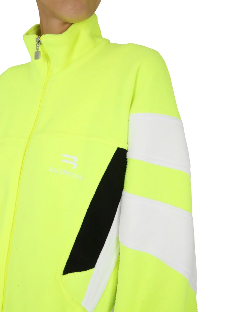 BALENCIAGA Sporty B Cosy Tracksuit Jacket - Image 4