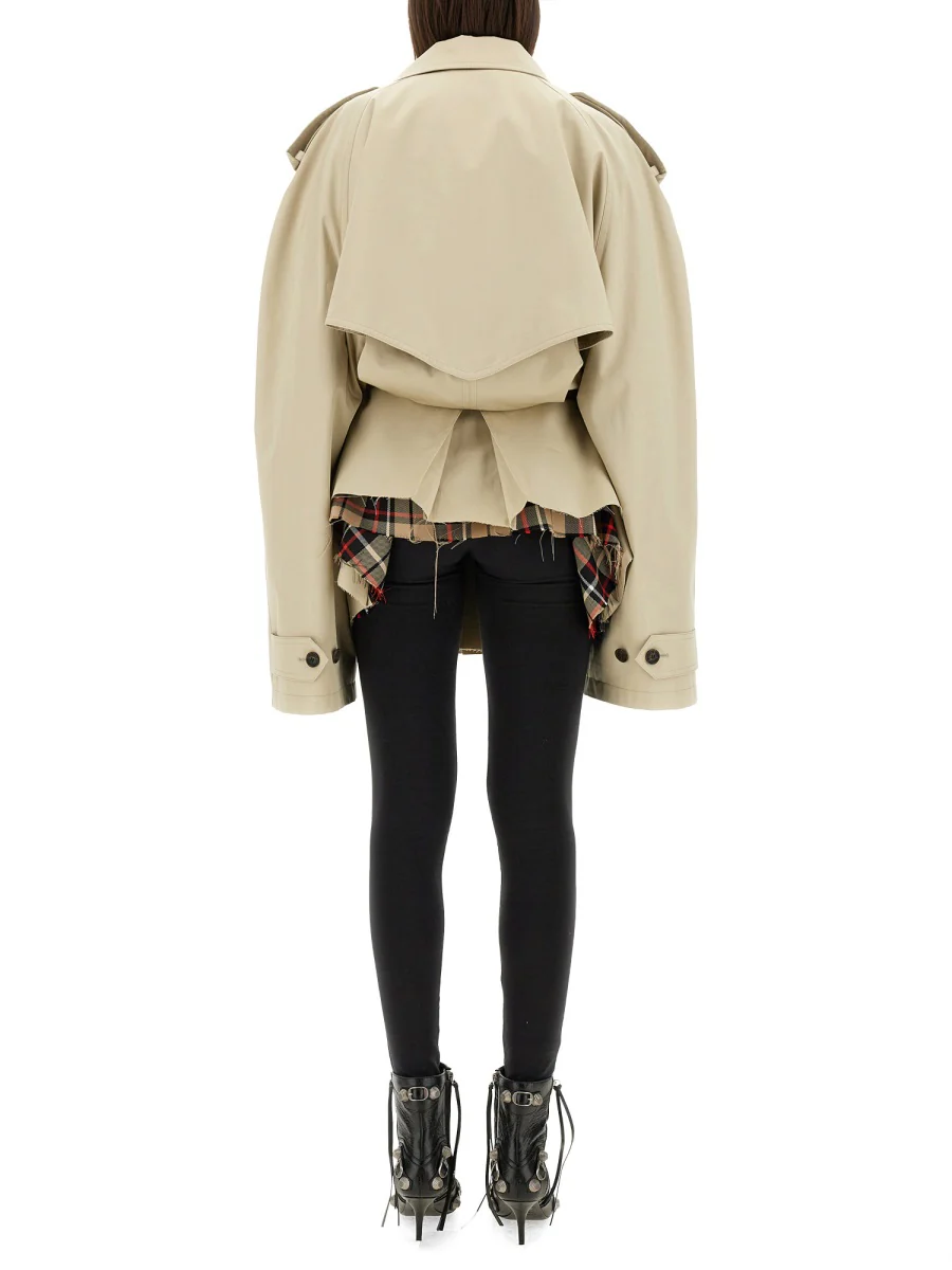 Balenciaga Trench Coat for Women - 180 cm Model Size 2 - Image 3