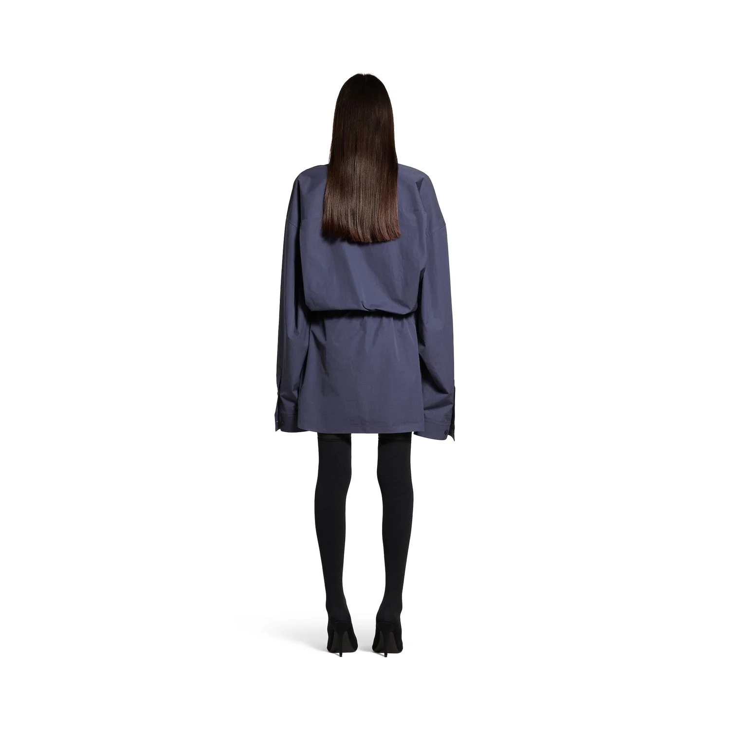 BALENCIAGA Women's Shirt Mini Dress - Image 4