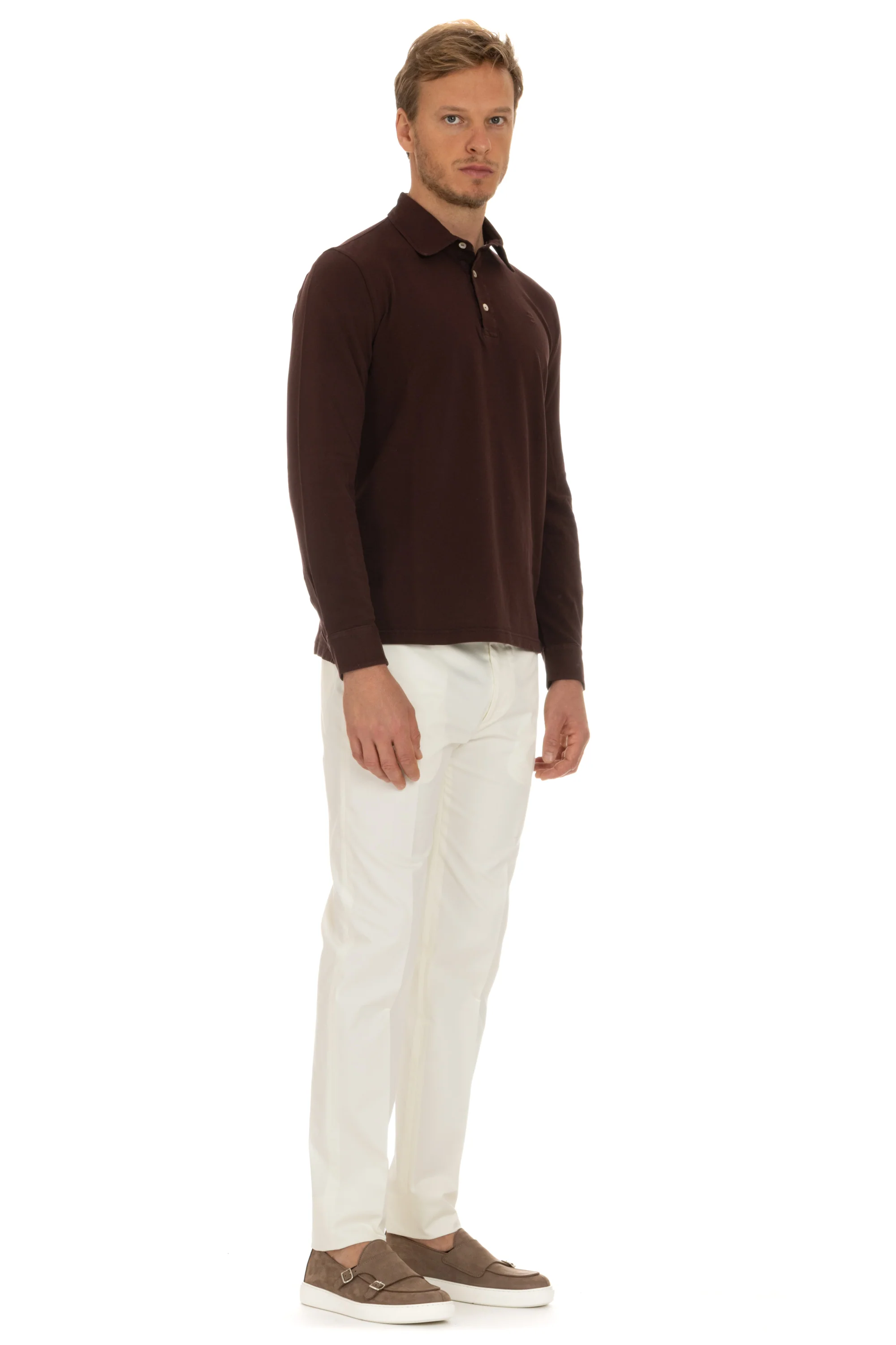 Ballantyne Classic Fit Mini Polo for Men - Image 2
