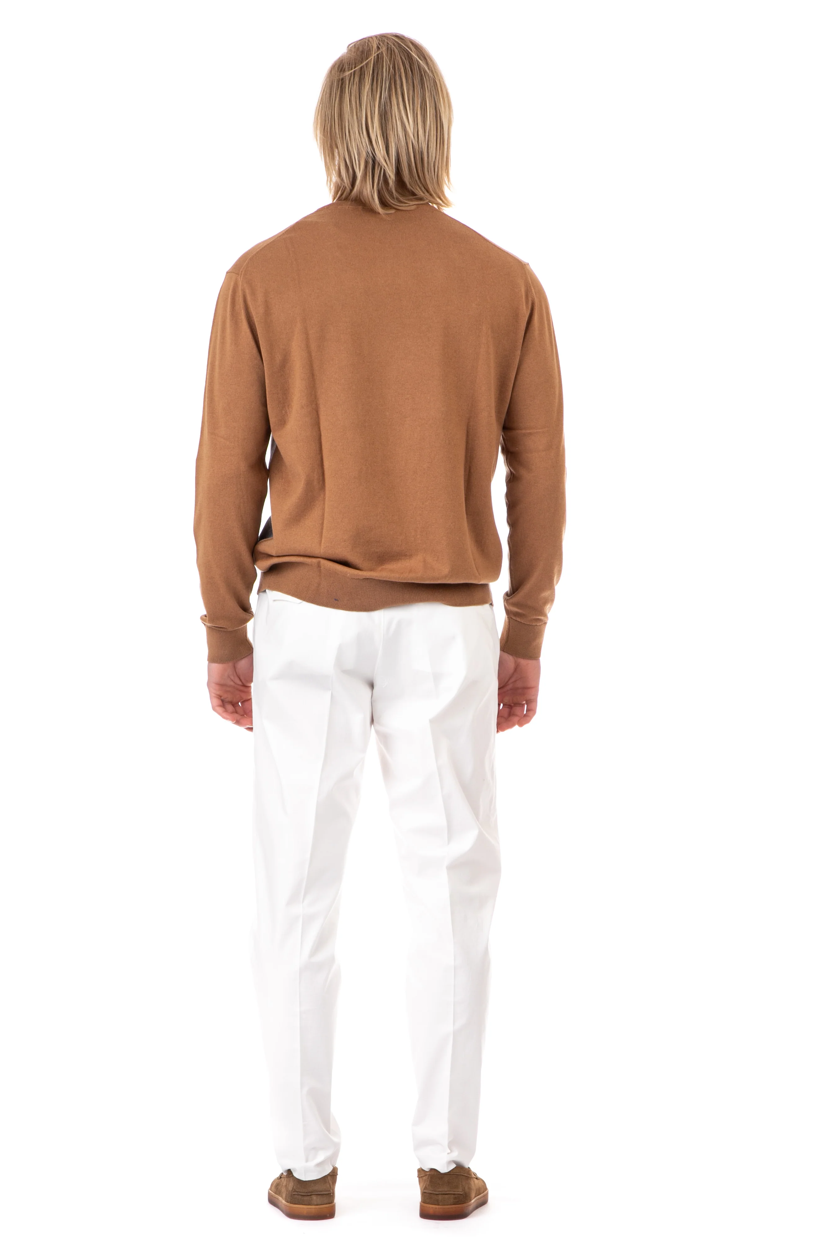 Ballantyne Diamond Knit Sweater - Exclusive Edition - Image 3
