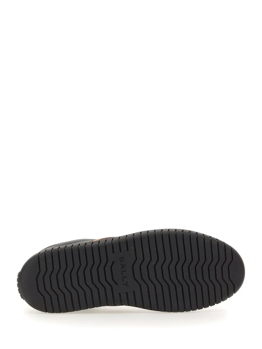 BALLY Side-stripe Leather Low-top Sneakers - Image 5