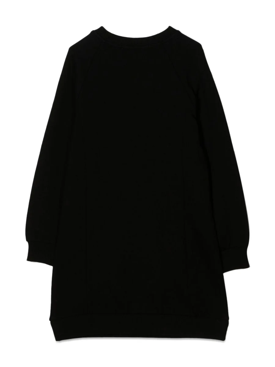 Balmain Elegant Gold Buttons Mini Dress for Girls - Image 2