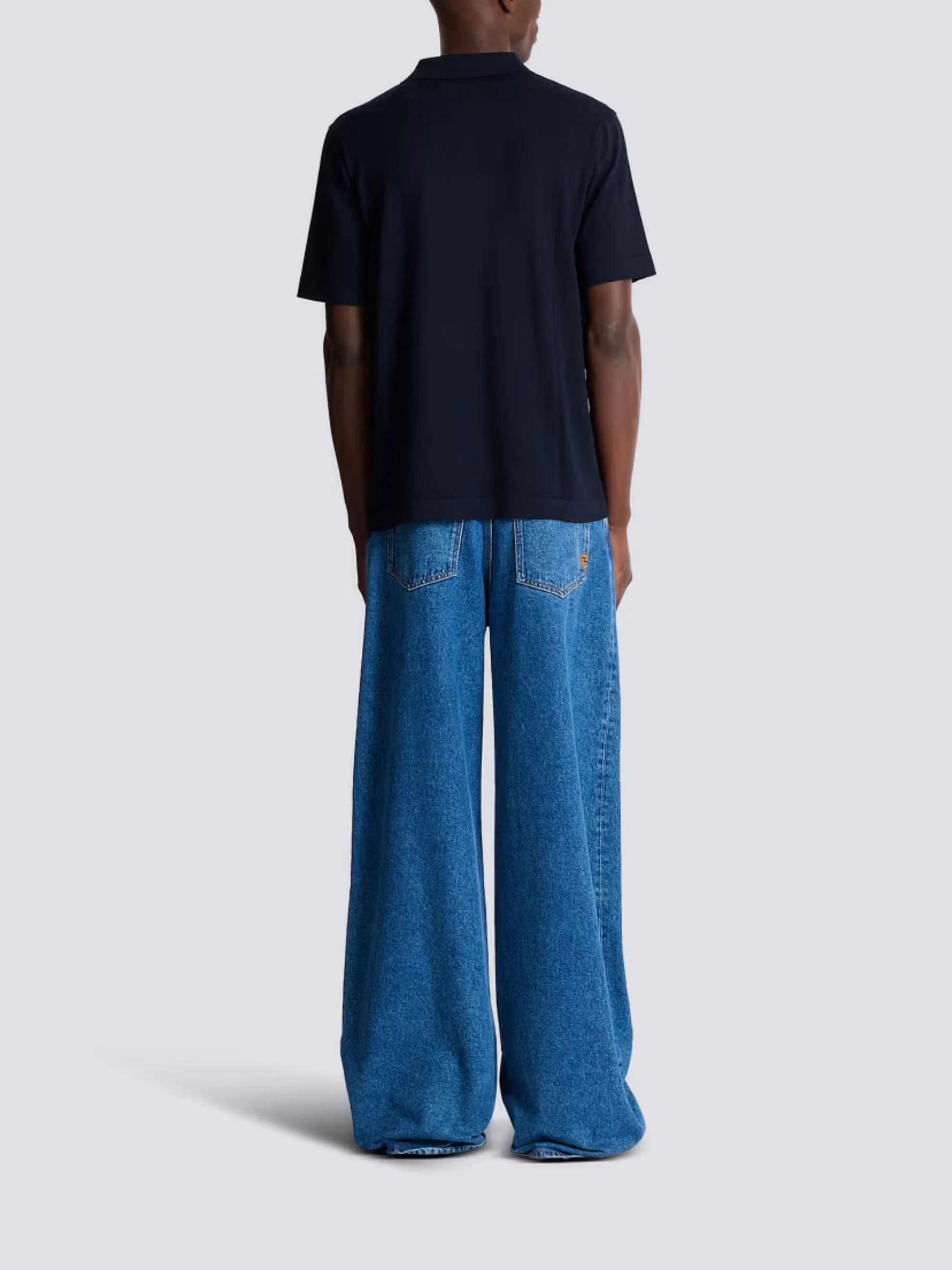 Balmain Embroidered Cotton Polo - Image 3