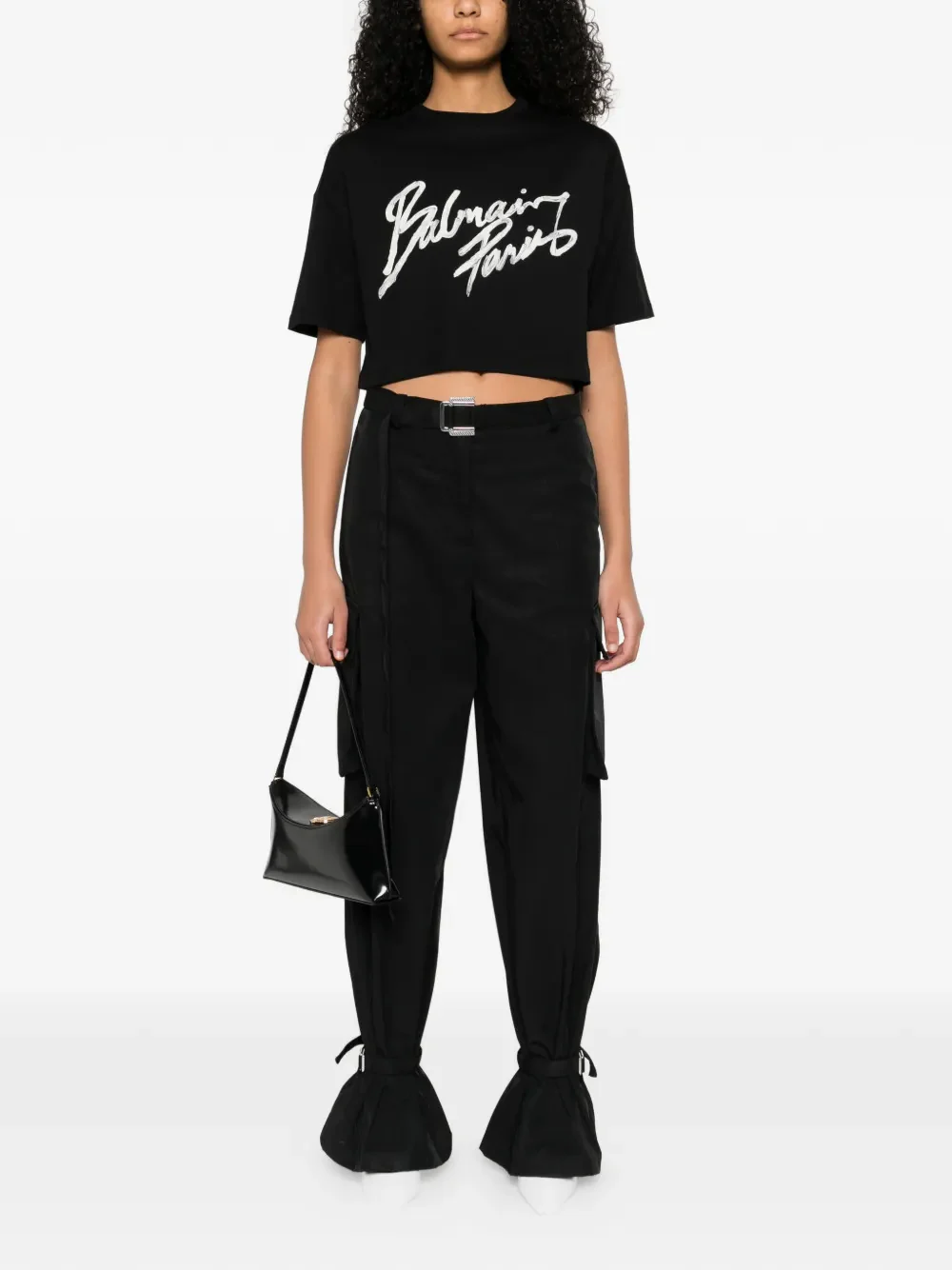 Balmain Essential Front Logo T-Shirt for Women - Image 2