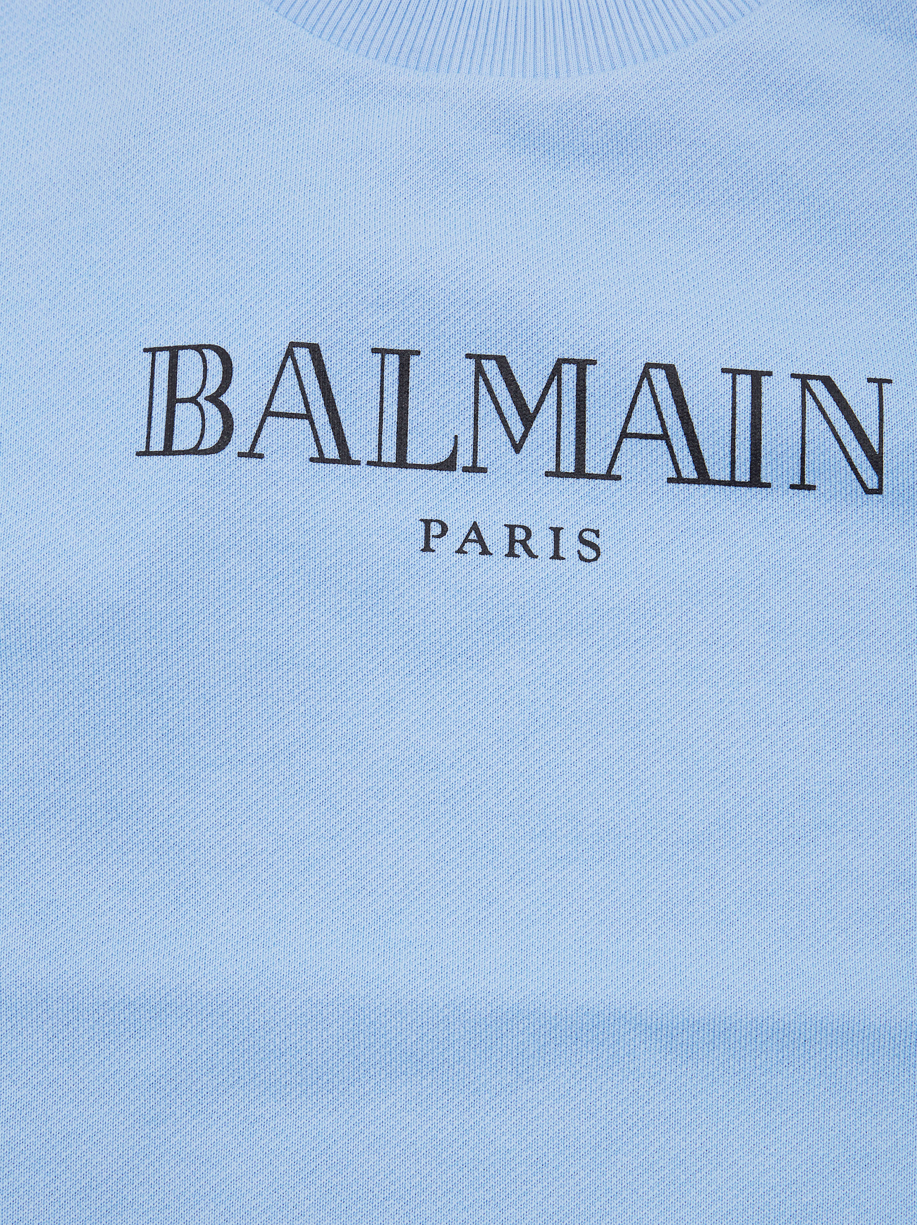 Balmain Junior Mini Logo Button Sweatshirt - Image 3
