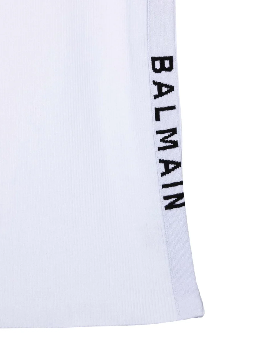 Balmain Logo Mini Dress - Image 3