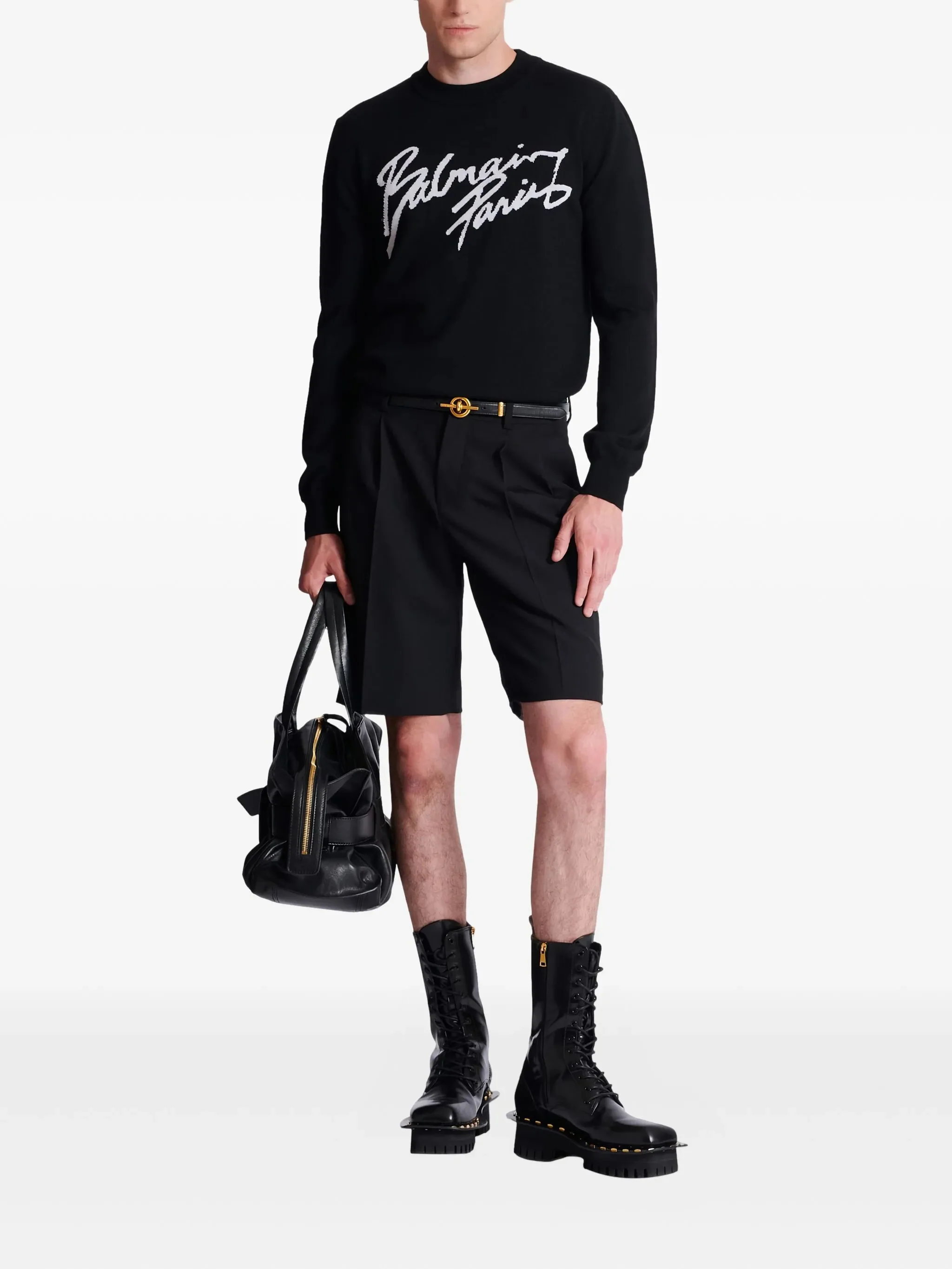 Balmain Merino Wool Jumper - Image 3