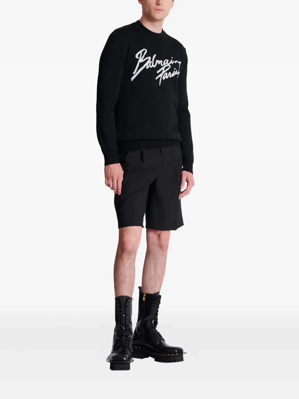 Balmain Merino Wool Jumper - Image 6