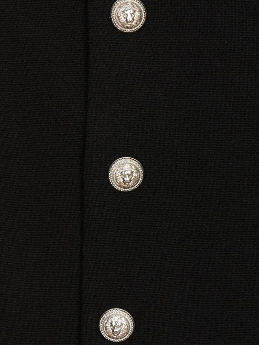 Balmain Mini Knit Textile Skirt for Girls - Image 3