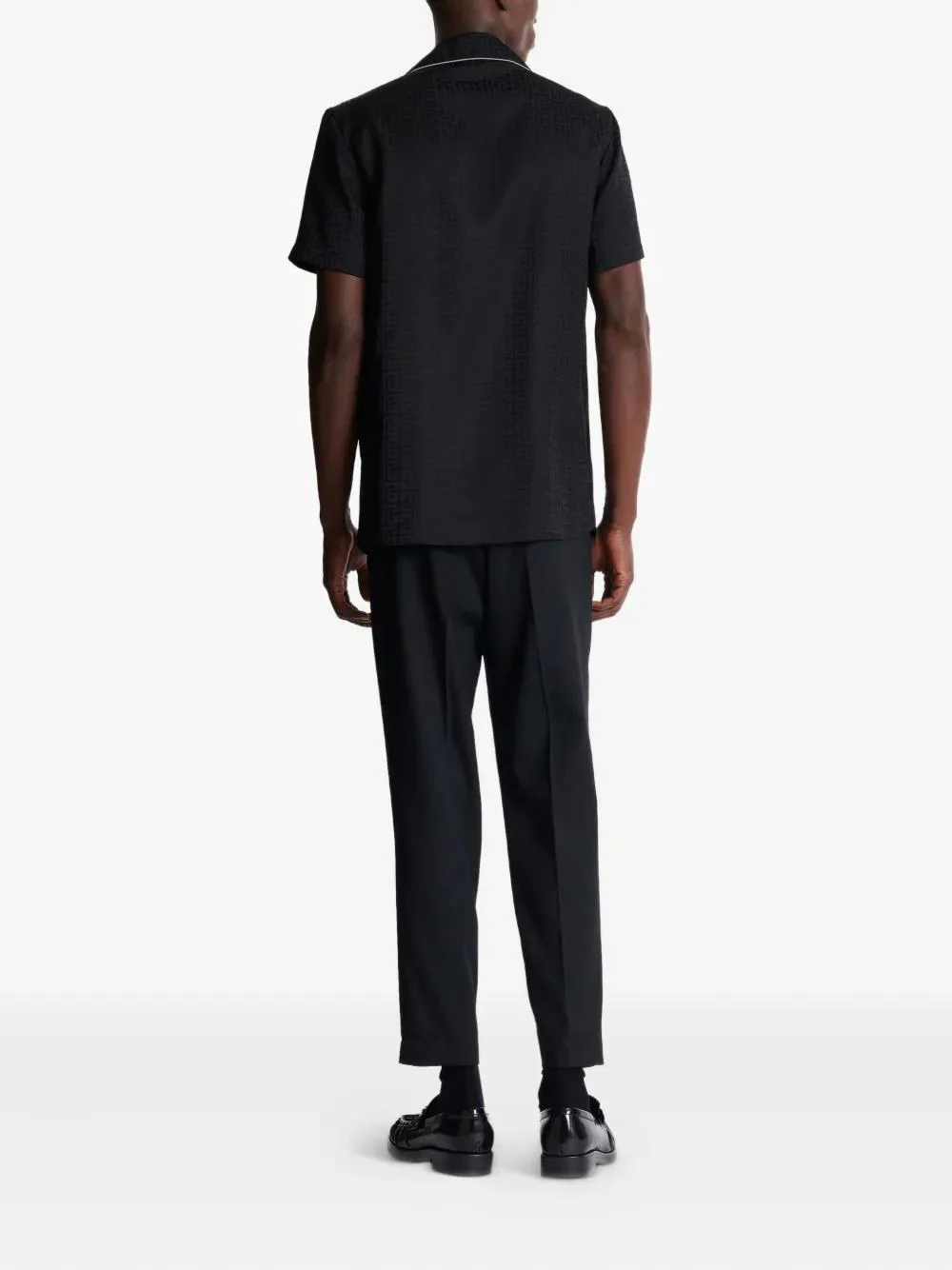 Balmain Monogram PaintNDJAMA Shirt - Image 4