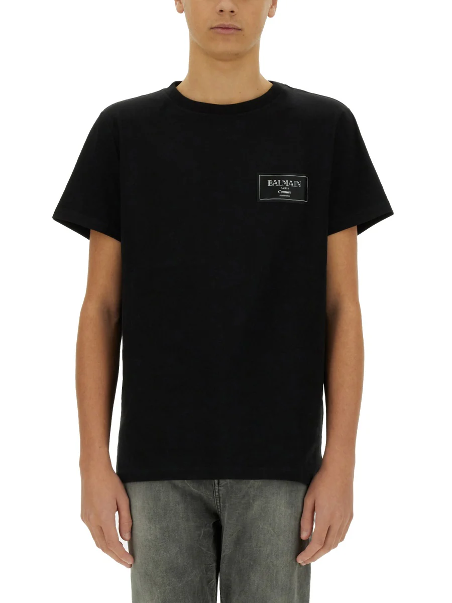 BALMAIN T-shirt with Balmain Couture Label
