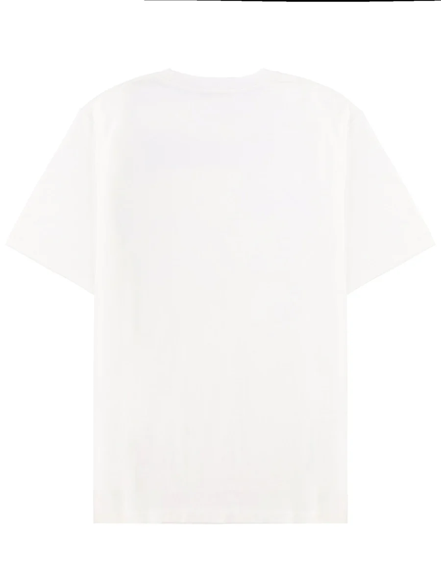 BALMAIN T-shirt with Paris Brush Print - Image 2