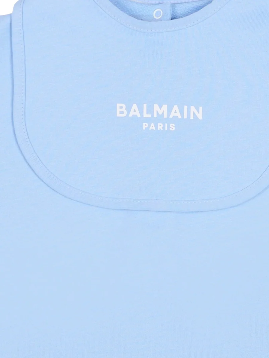 Balmain Unisex Mini Bodysuit Set with Gag - Image 4