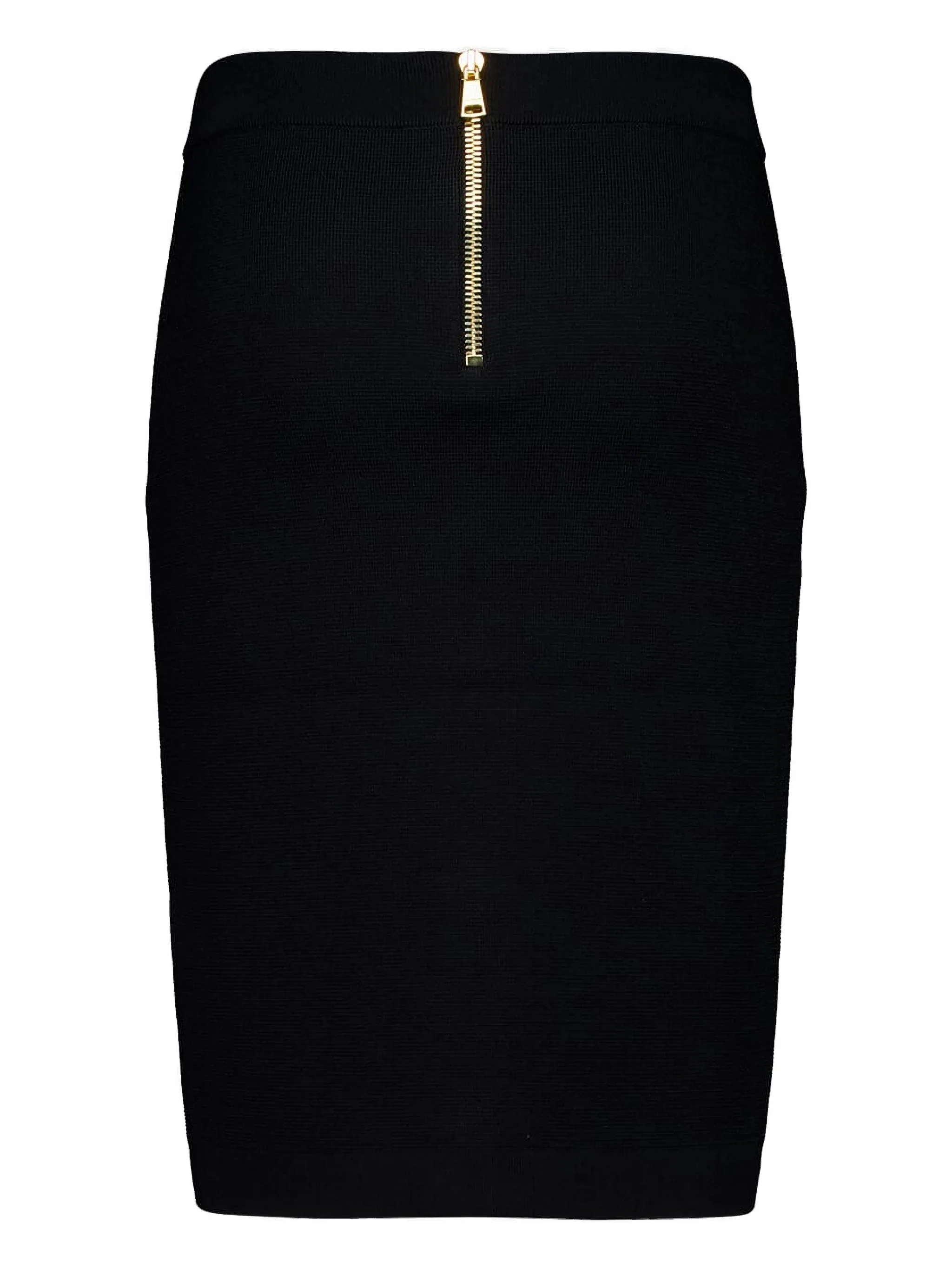 Balmain Women's Decorative Button Mini Skirt - Size 38 - Image 2