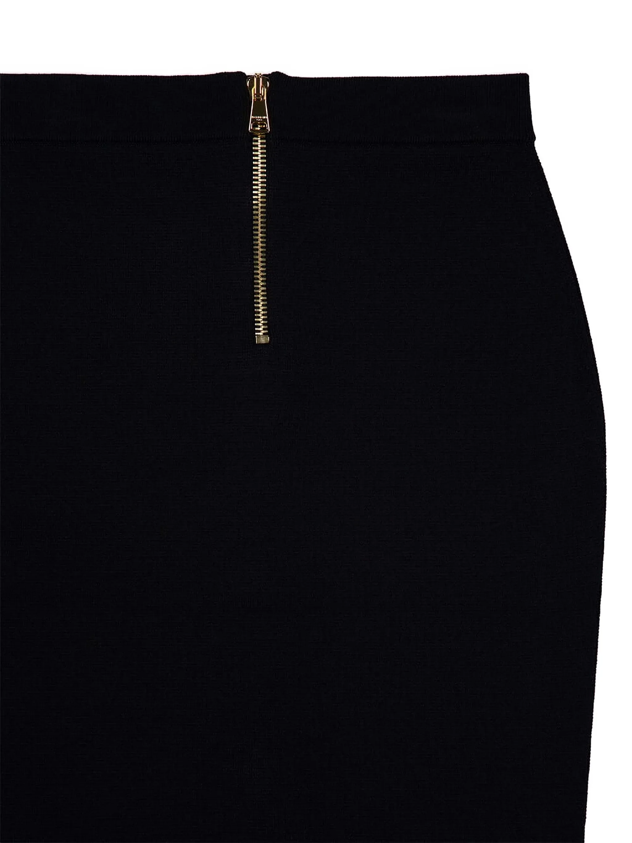 Balmain Women's Decorative Button Mini Skirt - Size 38 - Image 4