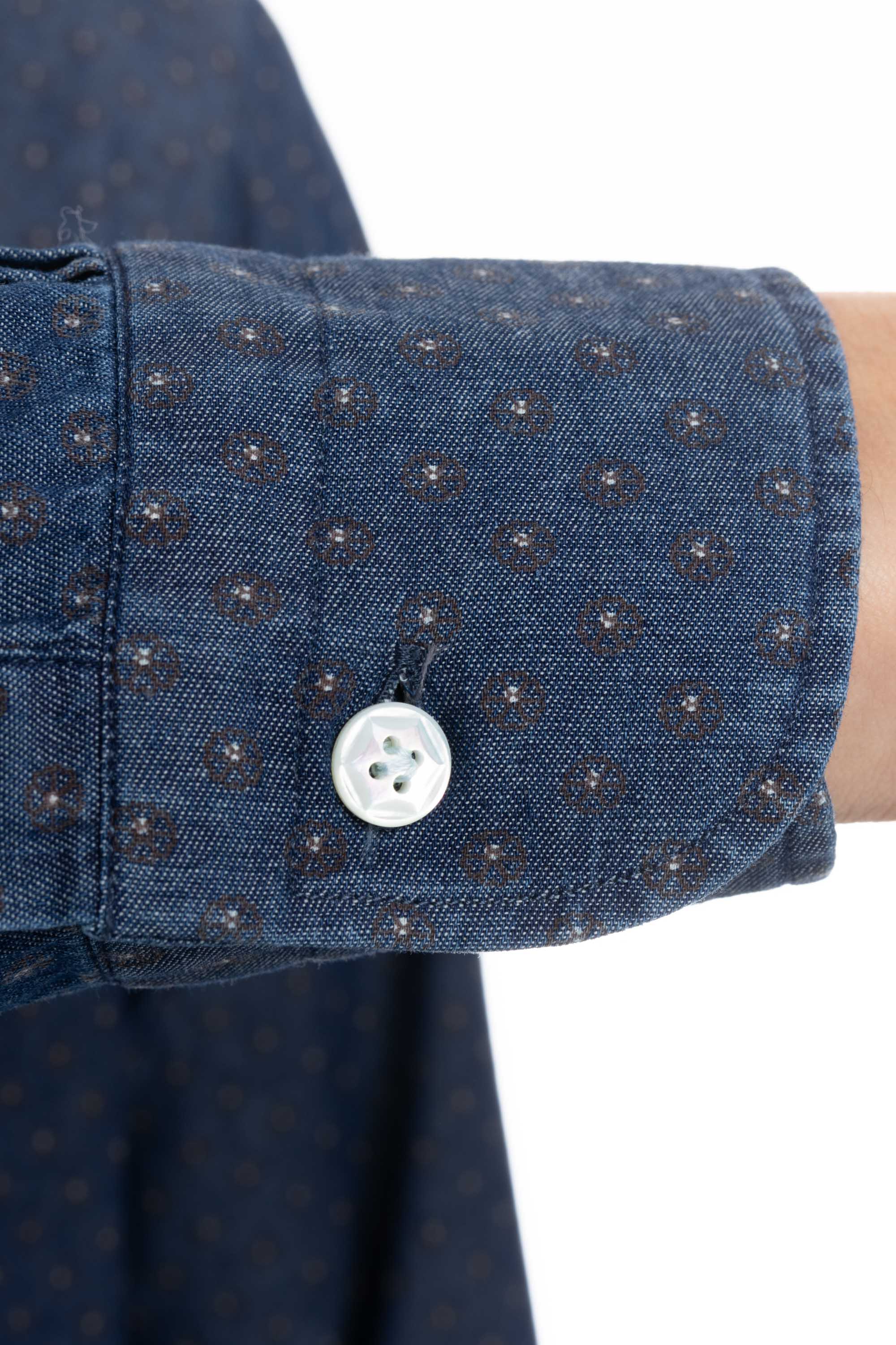 Barba Casual Denim Shirt - Men's Fit - Image 6