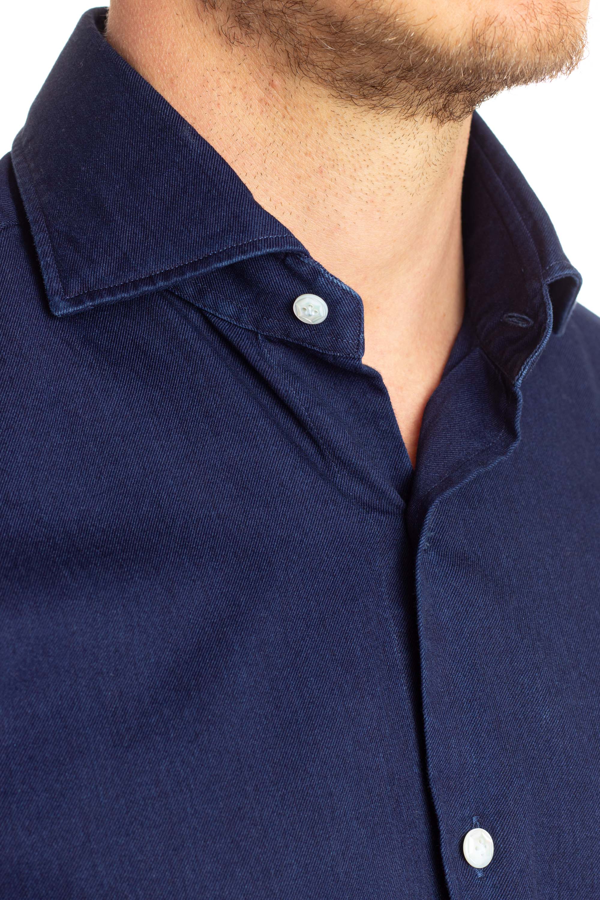 Barba Denim Casual Shirt for Men - P24 Season - Image 4
